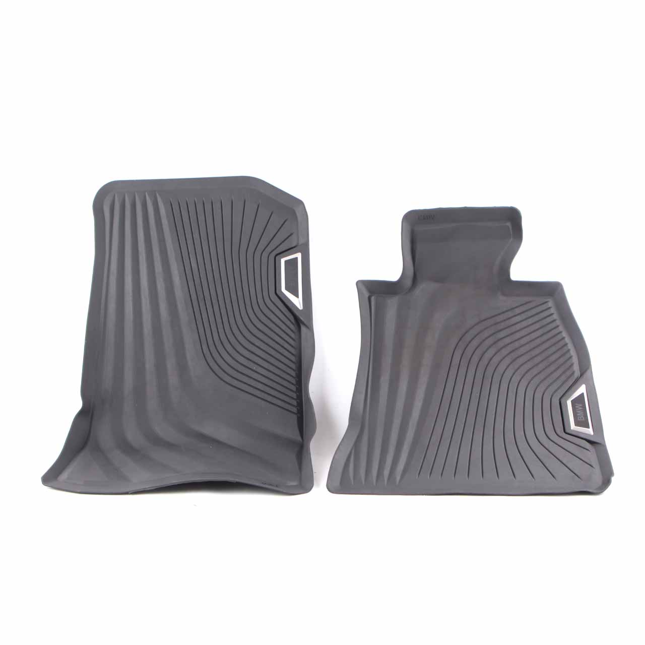 Floor Rubber Mats BMW G20 G21 All Weather Interior Cover Front Set Black 2161170