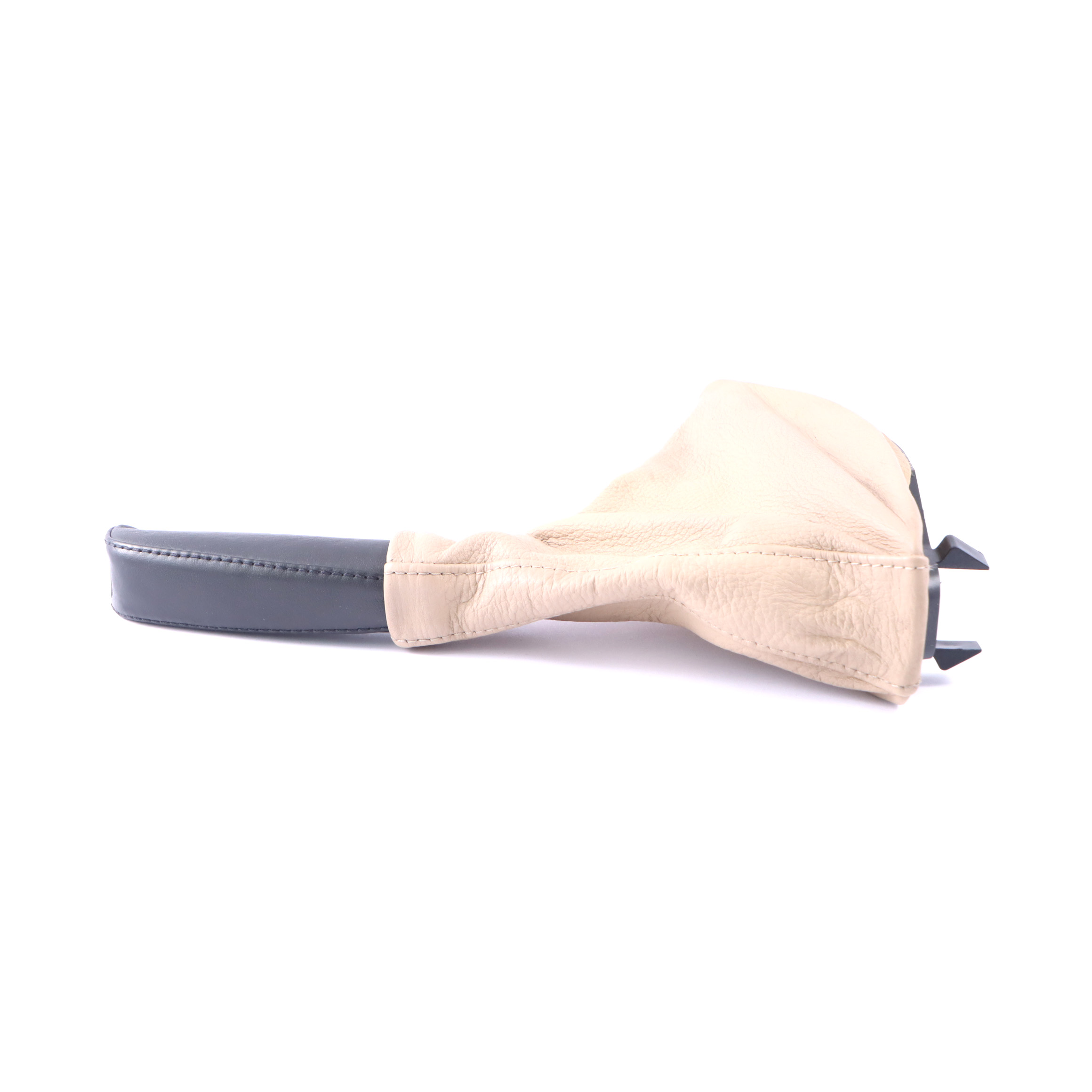 BMW E39 Handbrake Lever Cover Parking Brake Gaiter Leather Beige