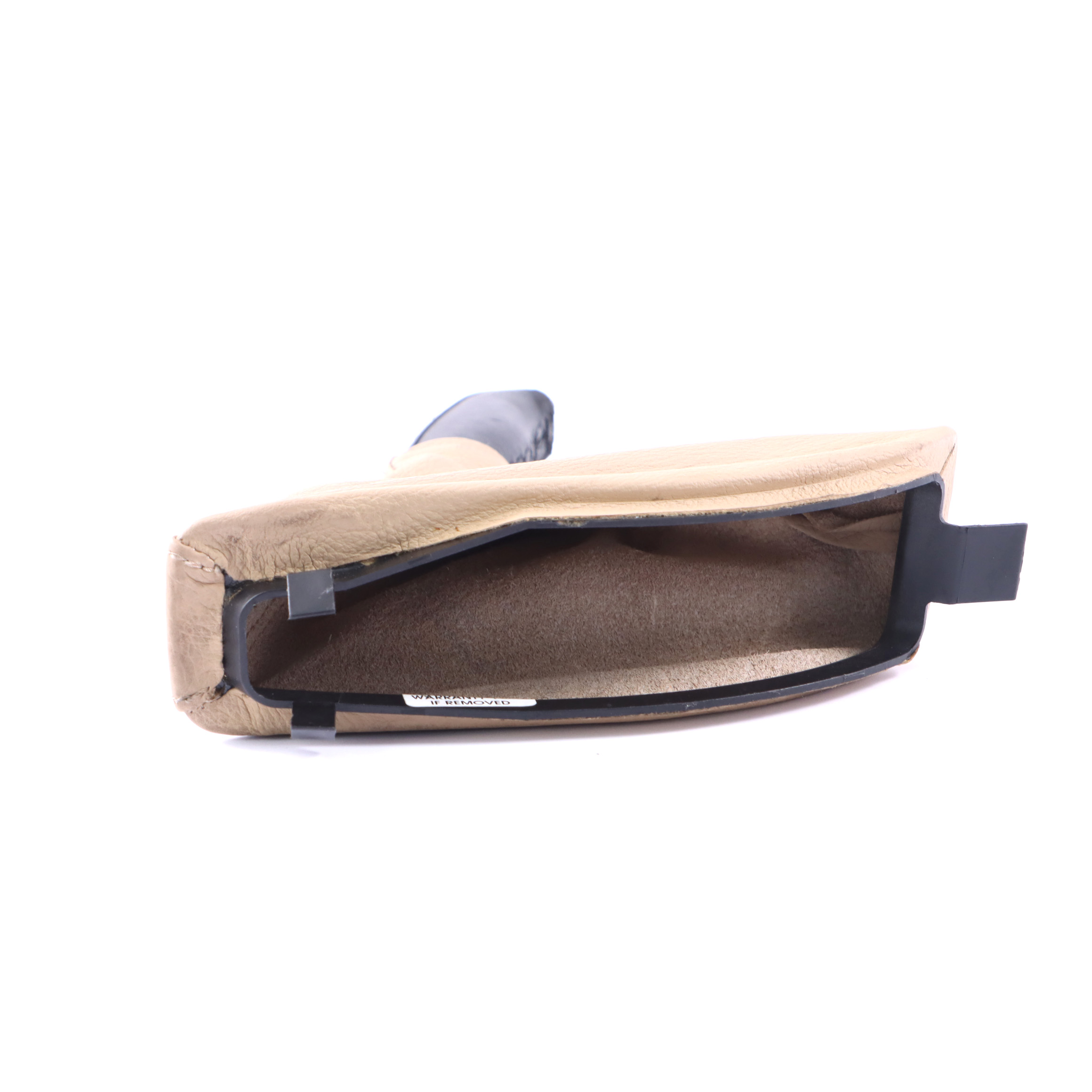 BMW E39 Handbrake Lever Cover Parking Brake Gaiter Leather Beige