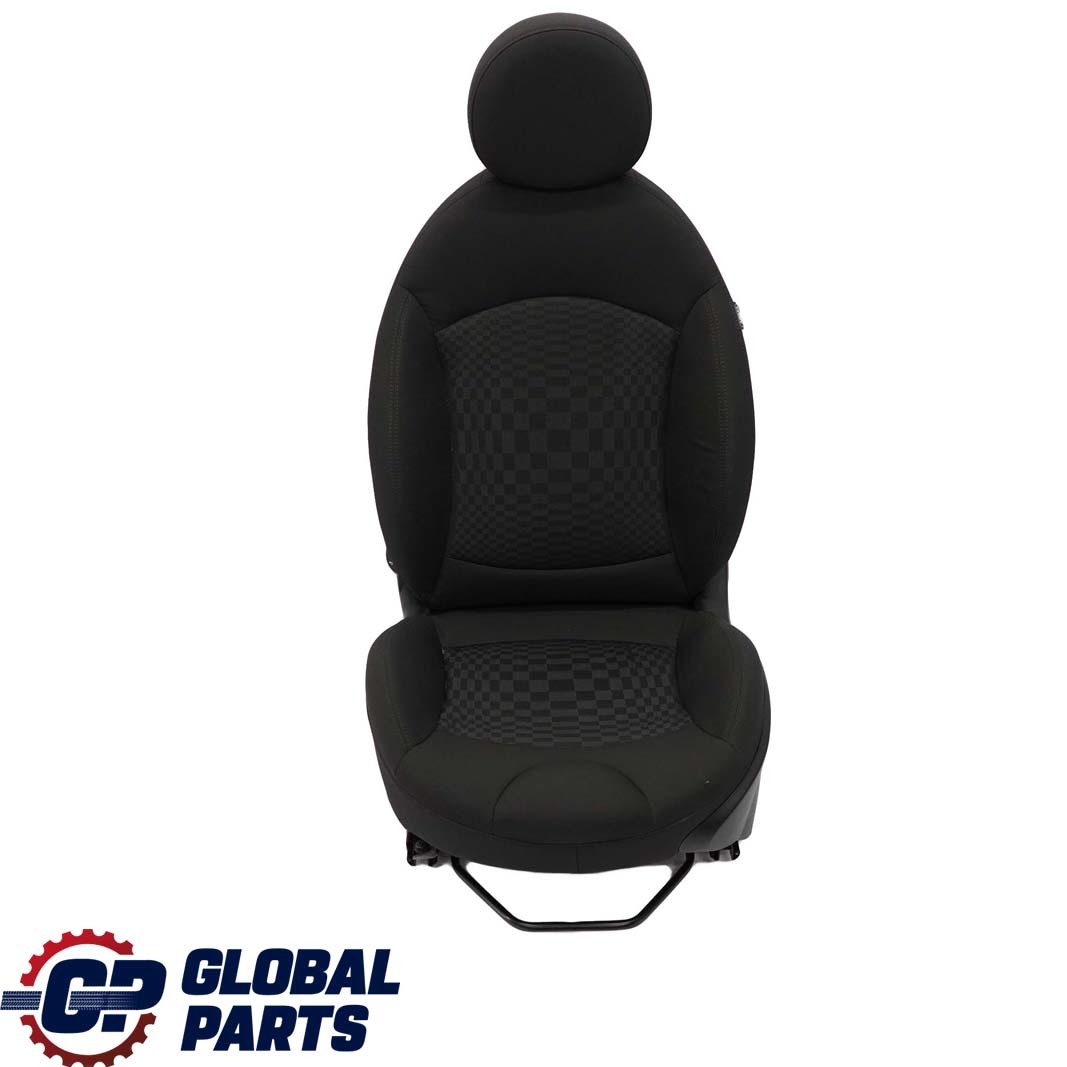 Mini Cooper One R55 R56 R57 Sport Cloth Fabric Chequered Front Left N/S Seat