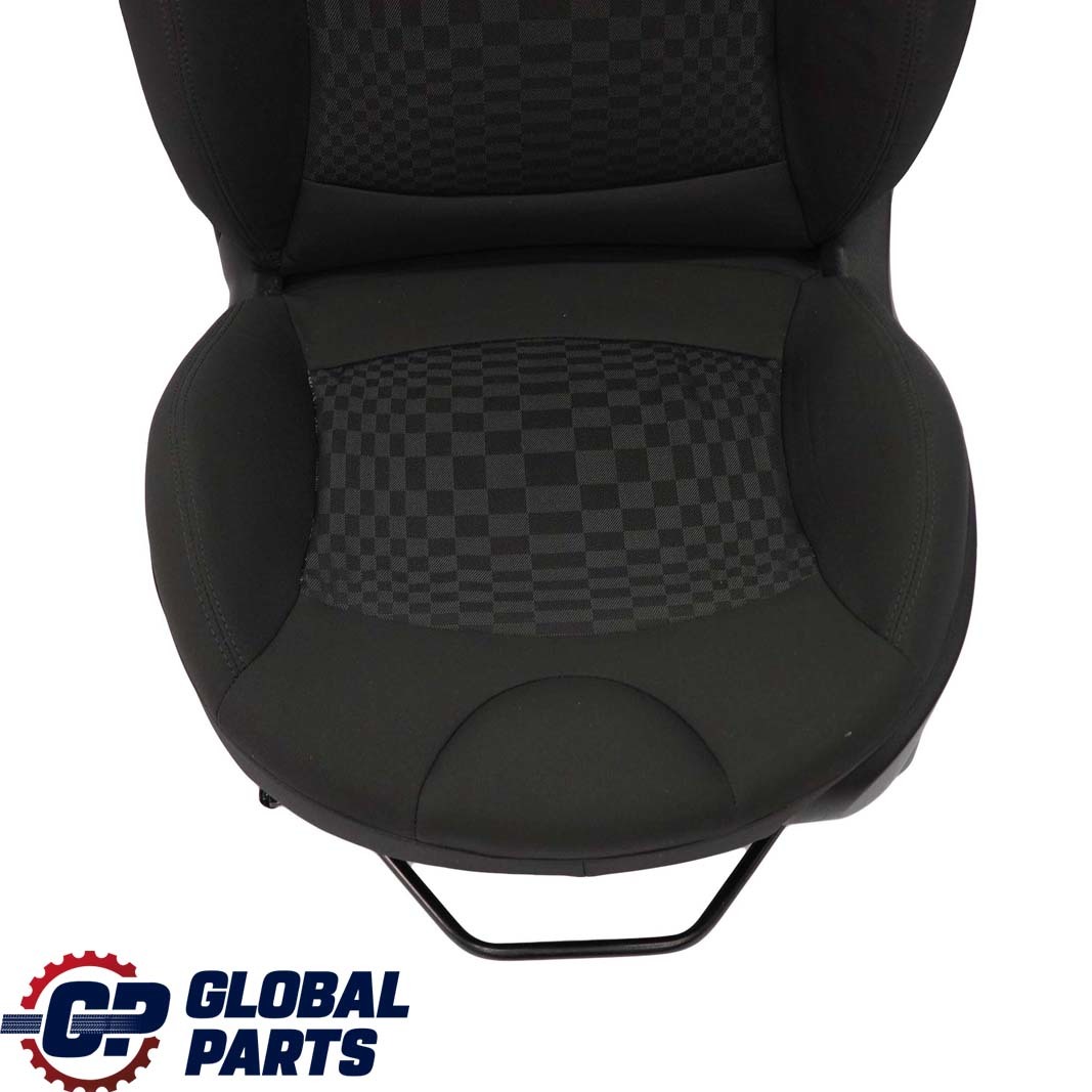 Mini Cooper One R55 R56 R57 Sport Cloth Fabric Chequered Front Left N/S Seat