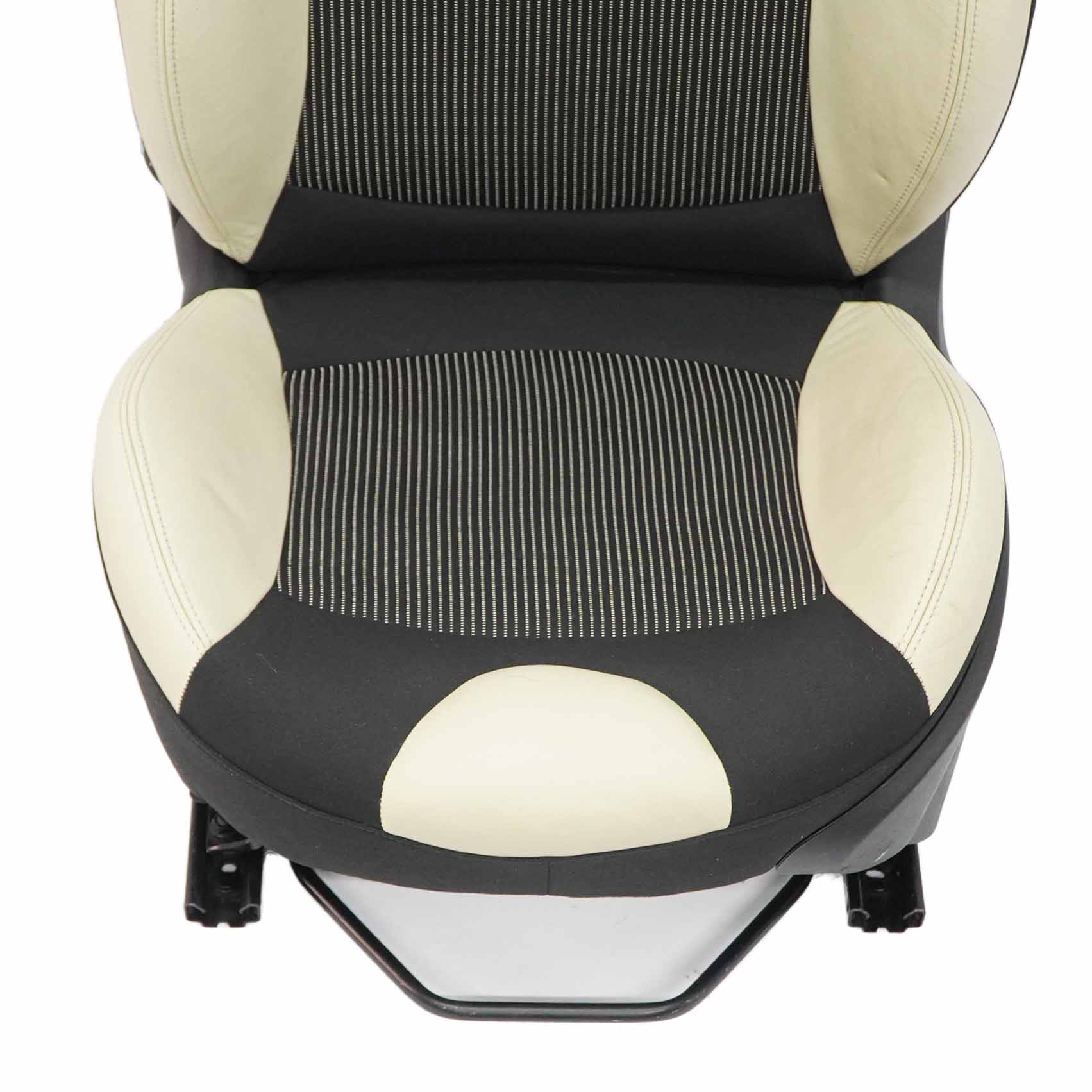 Front Seat MINI R55 R56 R57 Left N/S Sport Cloth Cream White Leather Ray