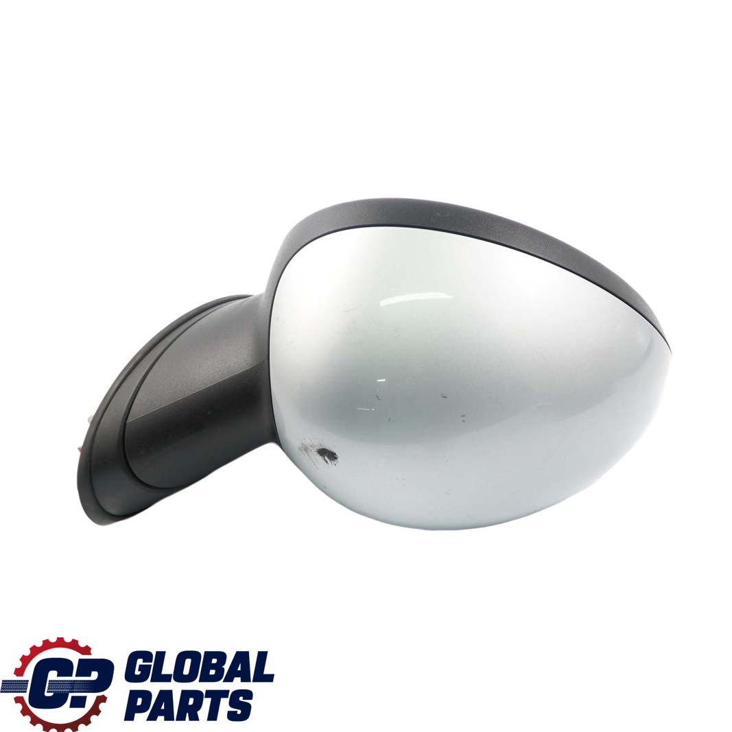 Mini Cooper One R55 R56 R57 Left Heated Door Wing Mirror N/S Silver 5 Pin