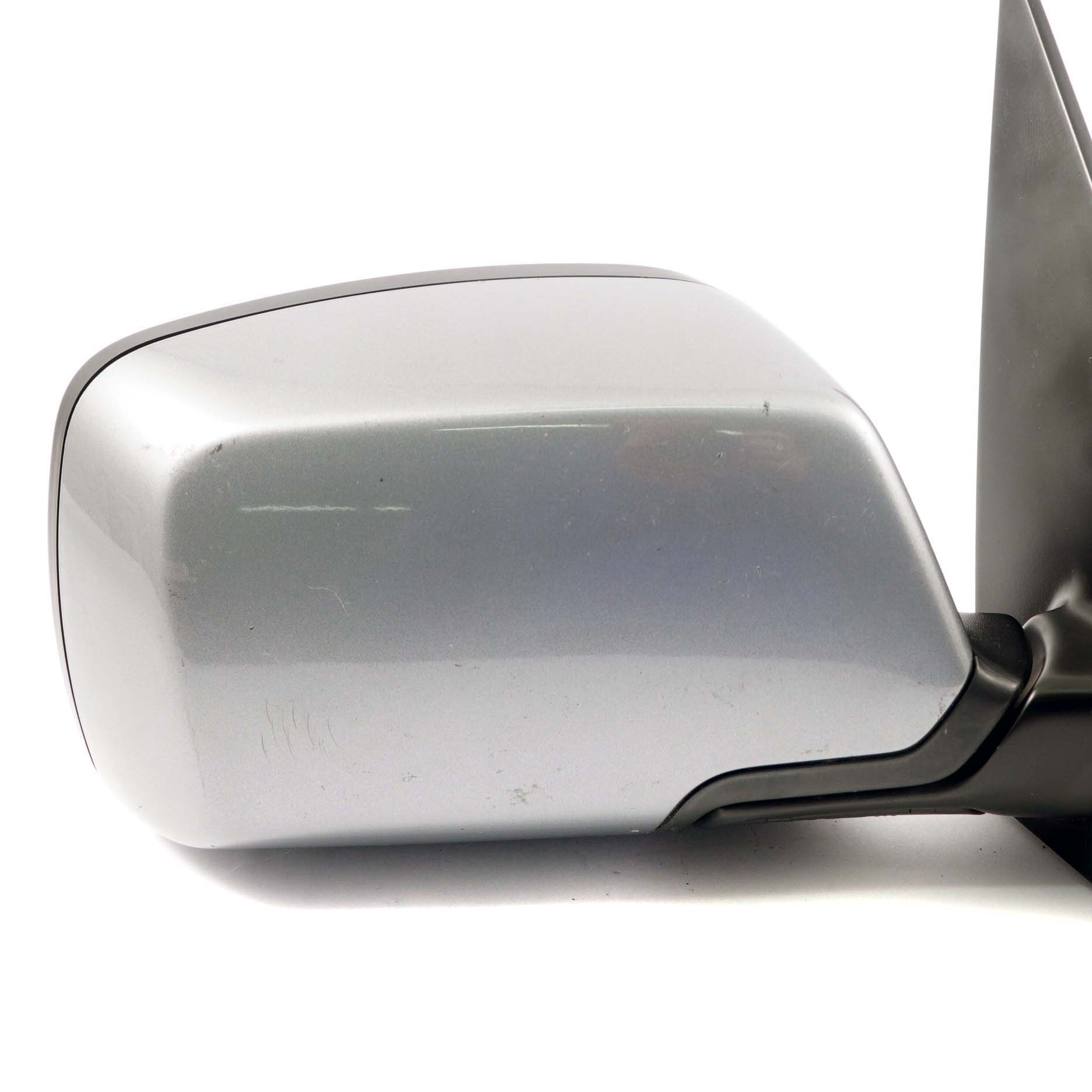 BMW X3 Series 2 E83 Heated Right Door Wing Mirror O/S Silbergrau Silver Grey