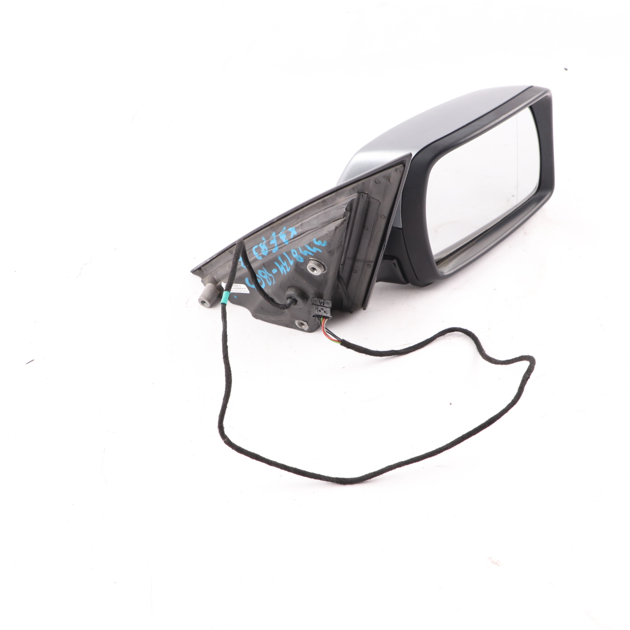 BMW X3 E83 Wing Mirror Heated Door Right O/S Outside Silver Grey - A08