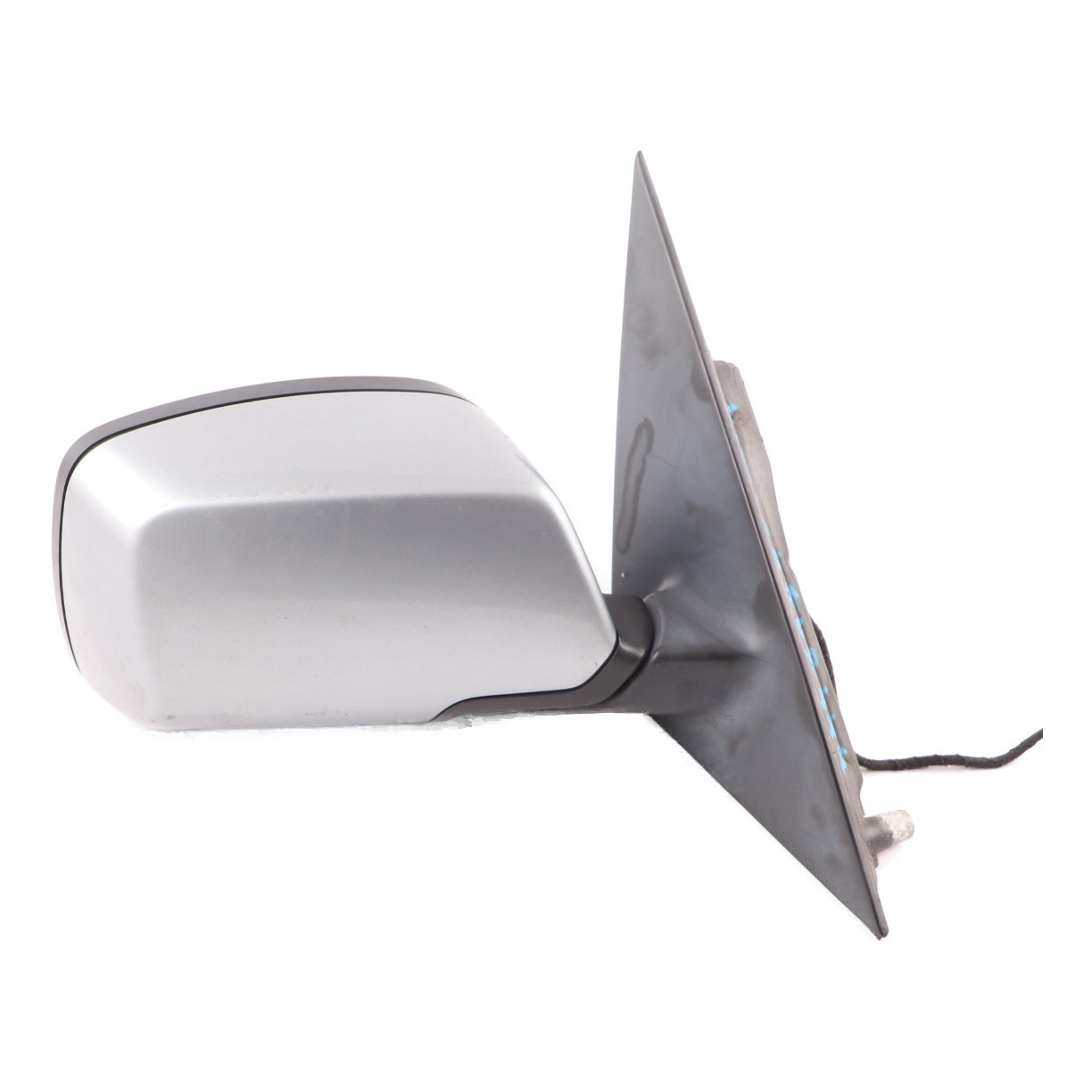 BMW X3 E83 Wing Mirror Heated Door Right O/S Outside Silver Grey - A08