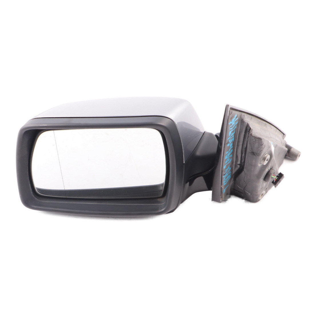 BMW X3 E83 M Sport High Gloss Heated Wing Mirror Left N/S Silver Grey A08