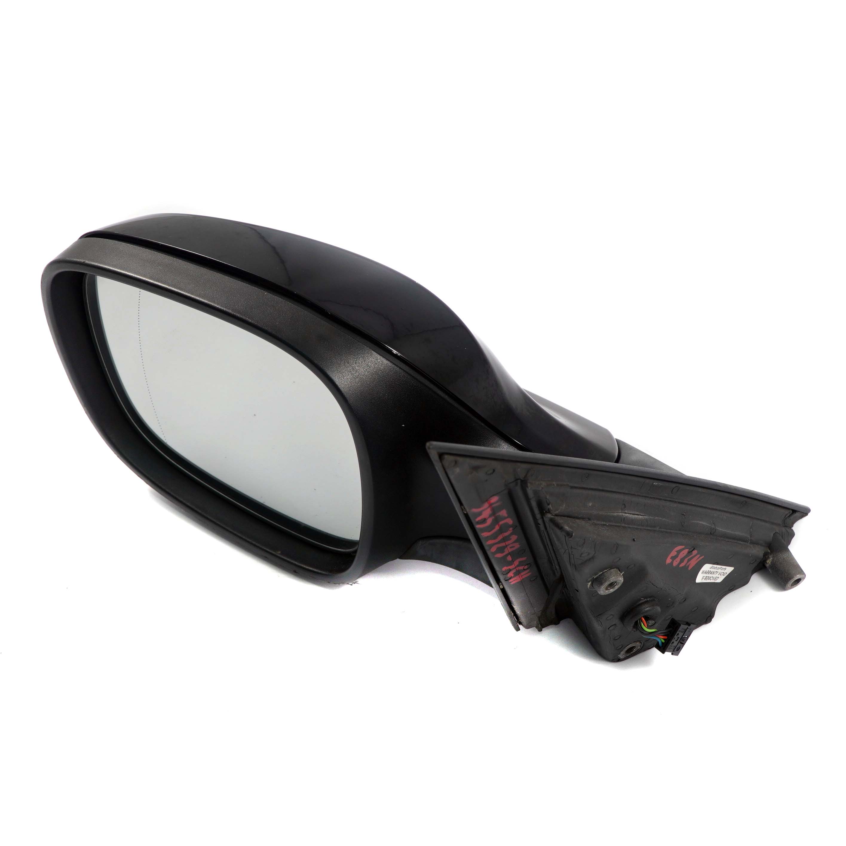 Door Wing Mirror BMW X3 E83 LCI Heated Left N/S Outside Schwarz 2 Black 668