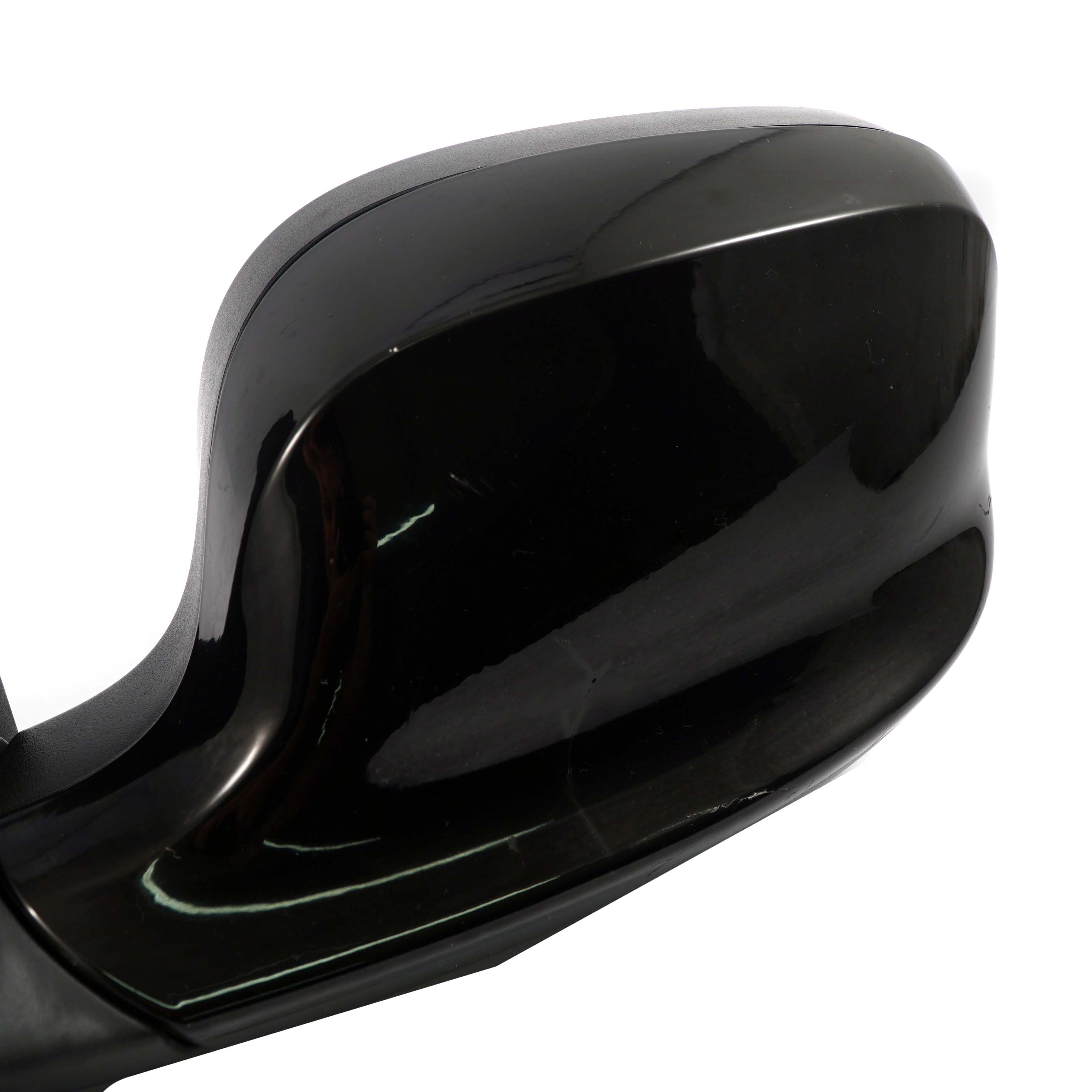 Door Wing Mirror BMW X3 E83 LCI Heated Left N/S Outside Schwarz 2 Black 668