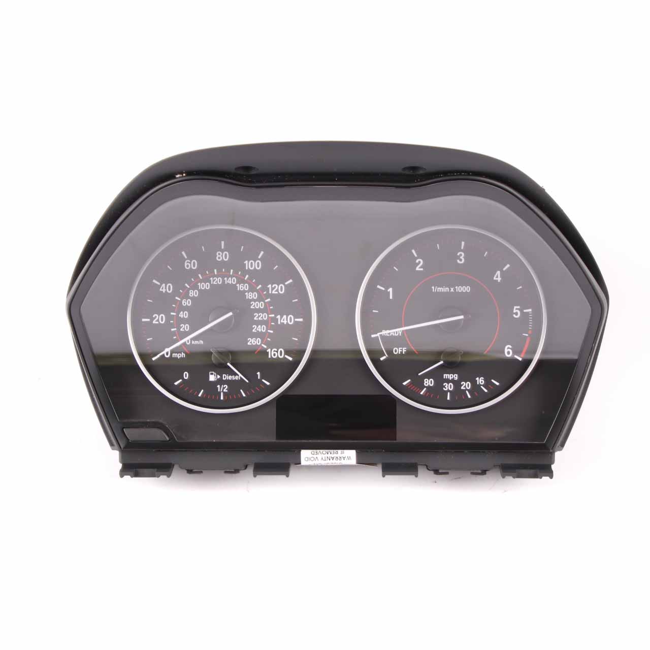 BMW F20 F21 Instrument Cluster Speedo Clocks MPH Manual Diesel 6805198