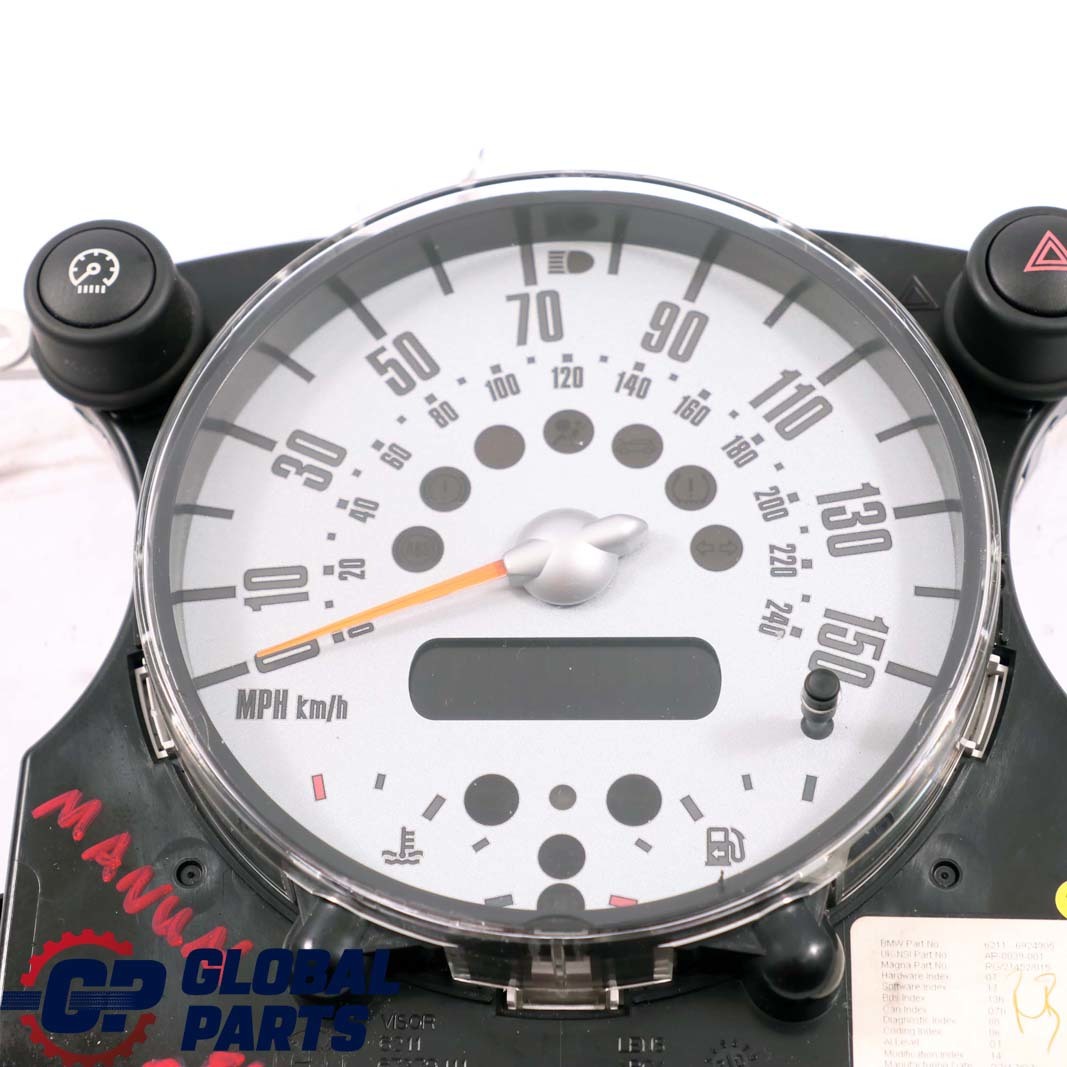 Mini One R50 R52 Speedometer Speedo Clock Instrument Cluster Manual 6924905