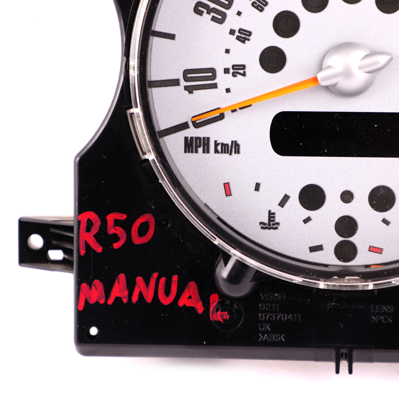 Mini Cooper One R50 R52 Speedometer Speedo Clock Instrument Cluster Manual