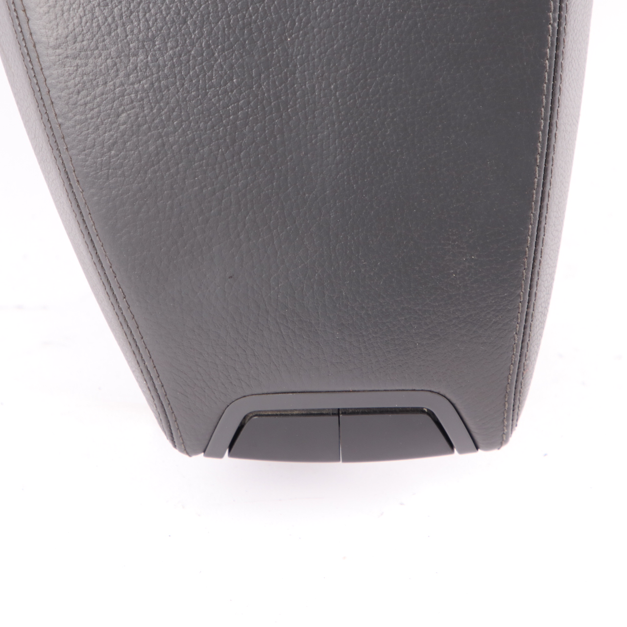 BMW E63 E64 Centre Console Leather Armrest Storage Tray Basaltgrau Grey