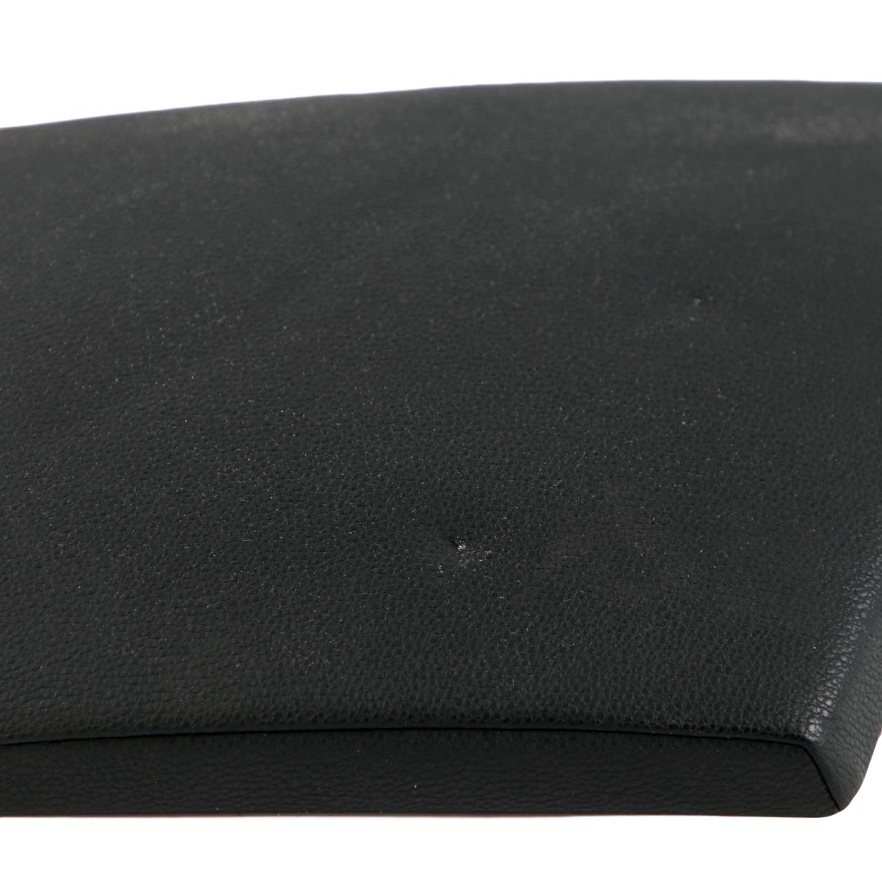 BMW 5 E60 E61 LCI Cover Centre Console Armrest Imitation Leather Schwarz Black