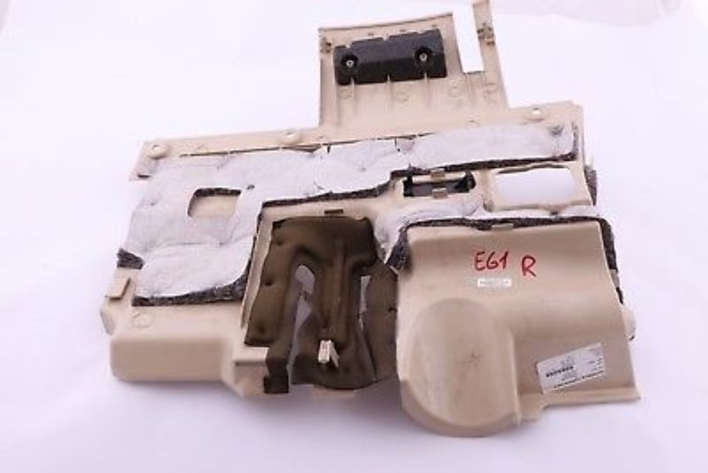 BMW 5 Series E60 E61 LCI Trim Panel Foot Controls Right Driver Side O/S Beige