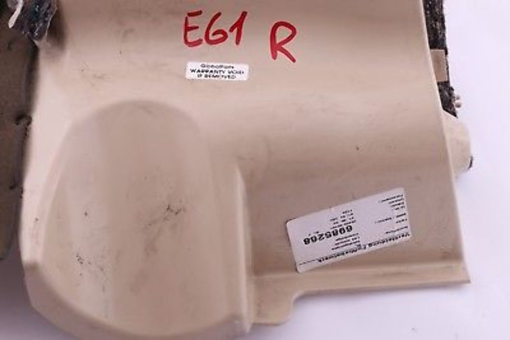 BMW 5 Series E60 E61 LCI Trim Panel Foot Controls Right Driver Side O/S Beige