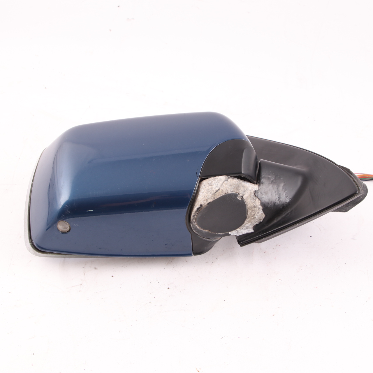 BMW X5 E53 Wing Mirror Door Heated Memory Right O/S Topasblau Topaz Blue 364