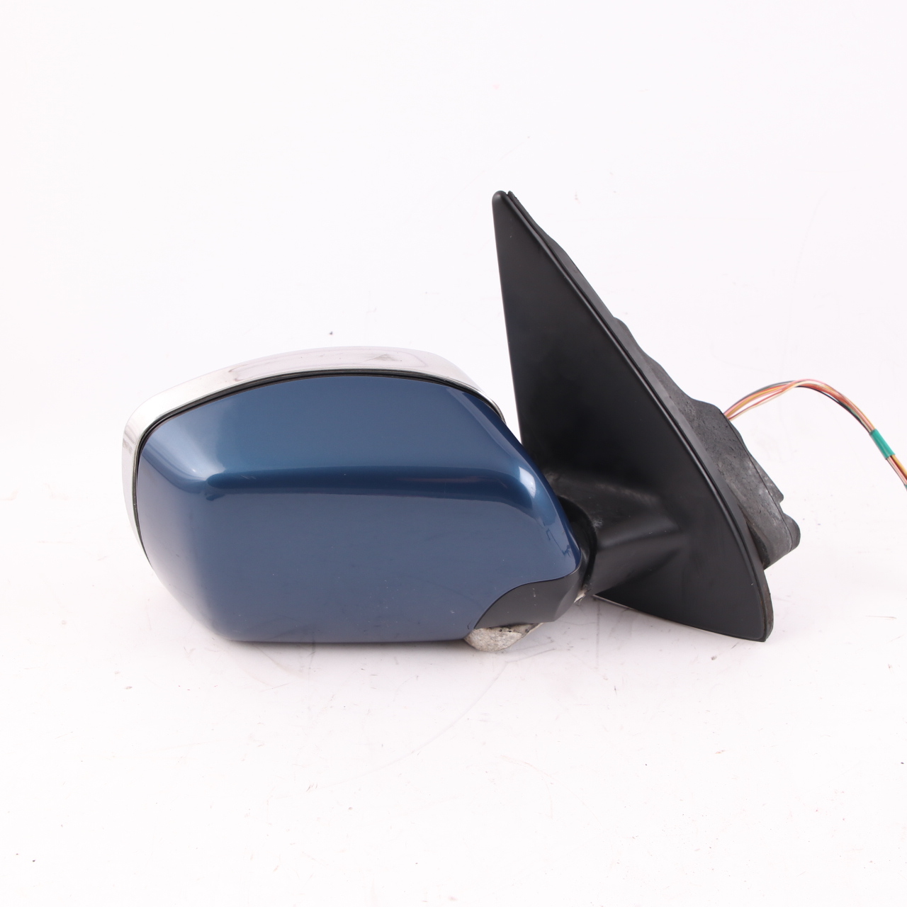 BMW X5 E53 Wing Mirror Door Heated Memory Right O/S Topasblau Topaz Blue 364