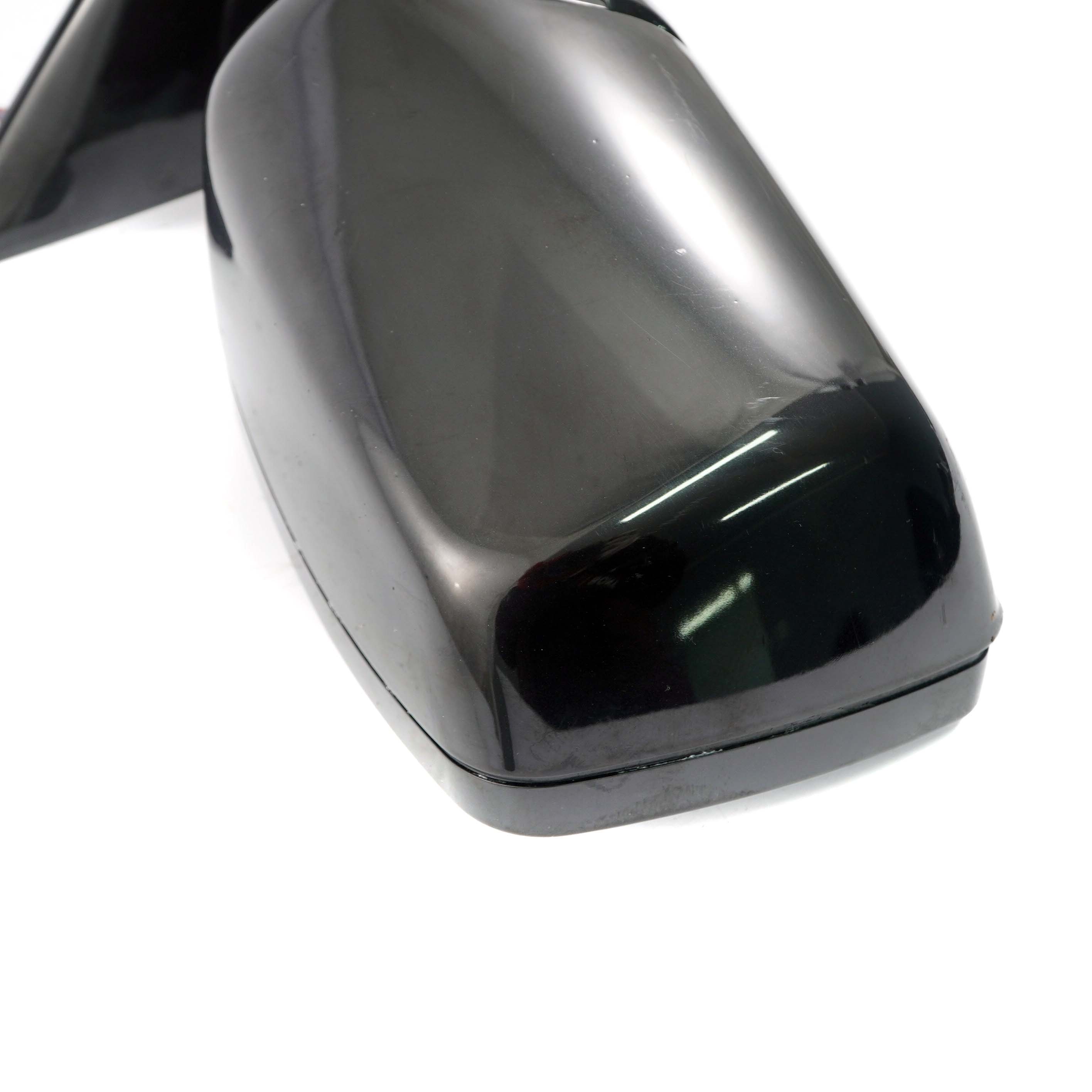 BMW X5 E53 Sport High Gloss Auto Dip Right Wing Mirror O/S Black Sapphire 475