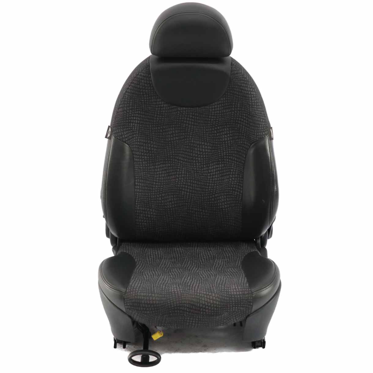 Mini Cooper R50 Front Left N/S Half Leather Seat Kaleido Panther Black