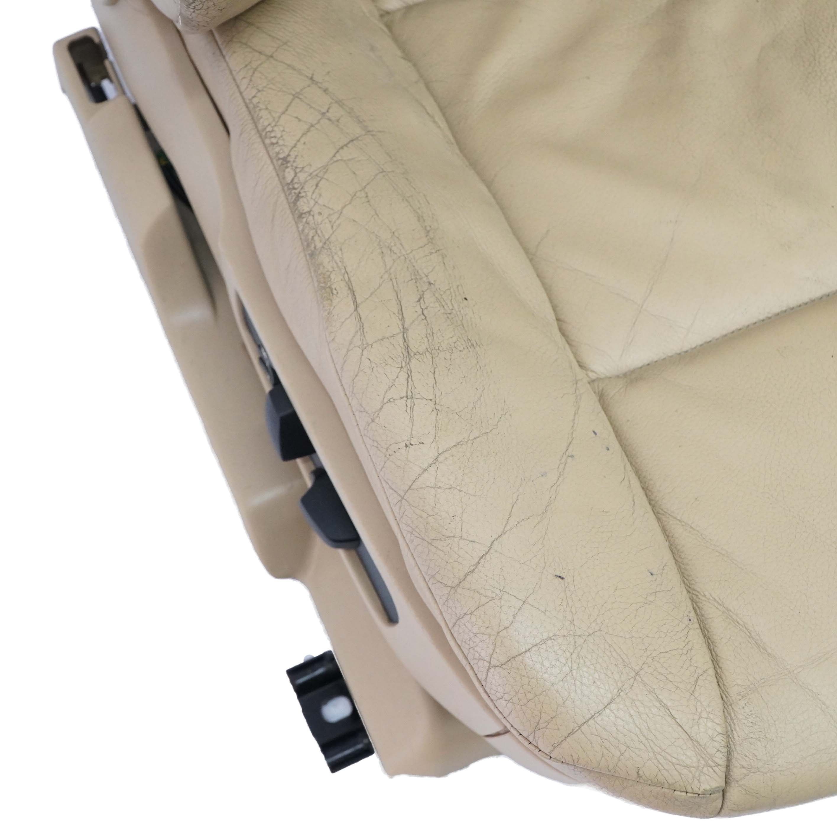 Front Seat BMW E60 E61 Beige Leather Dakota Right O/S Driver's Side Memory