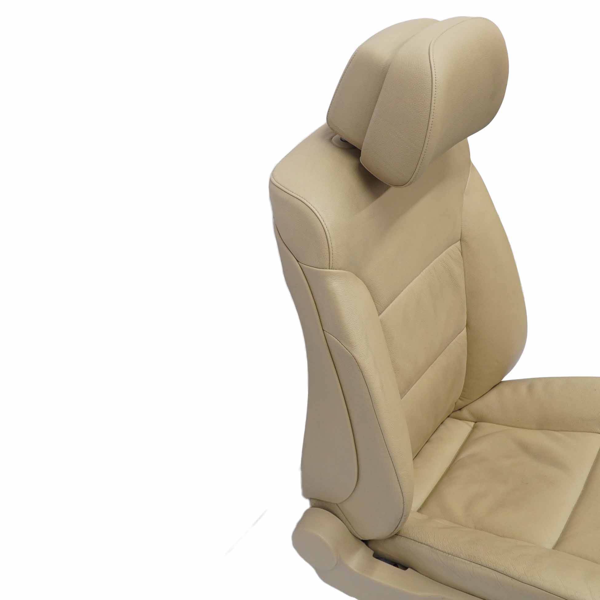 Front Seat BMW E60 E61 Heated Leather Dakota Beige Right O/S Memory