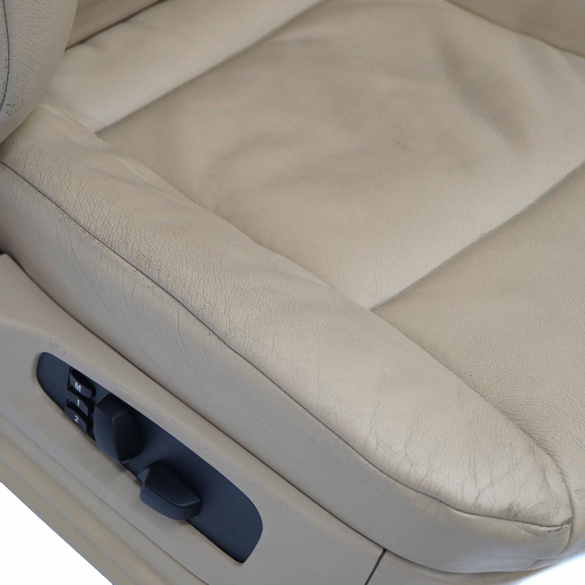 Front Seat BMW E60 E61 Heated Leather Dakota Beige Right O/S Memory