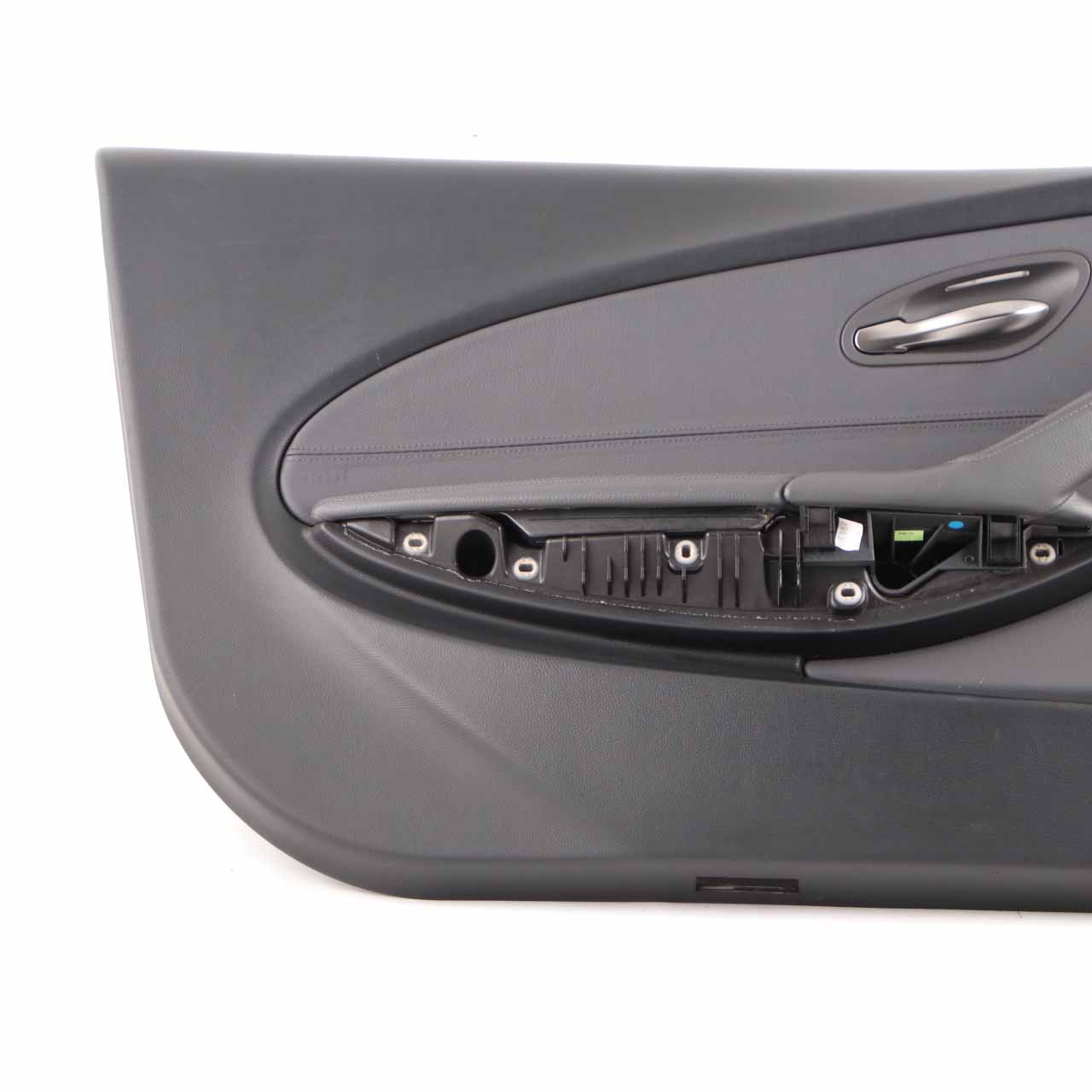 BMW E63 E64 Door Card Front Left N/S Door Lining Leather Trim Panel Black