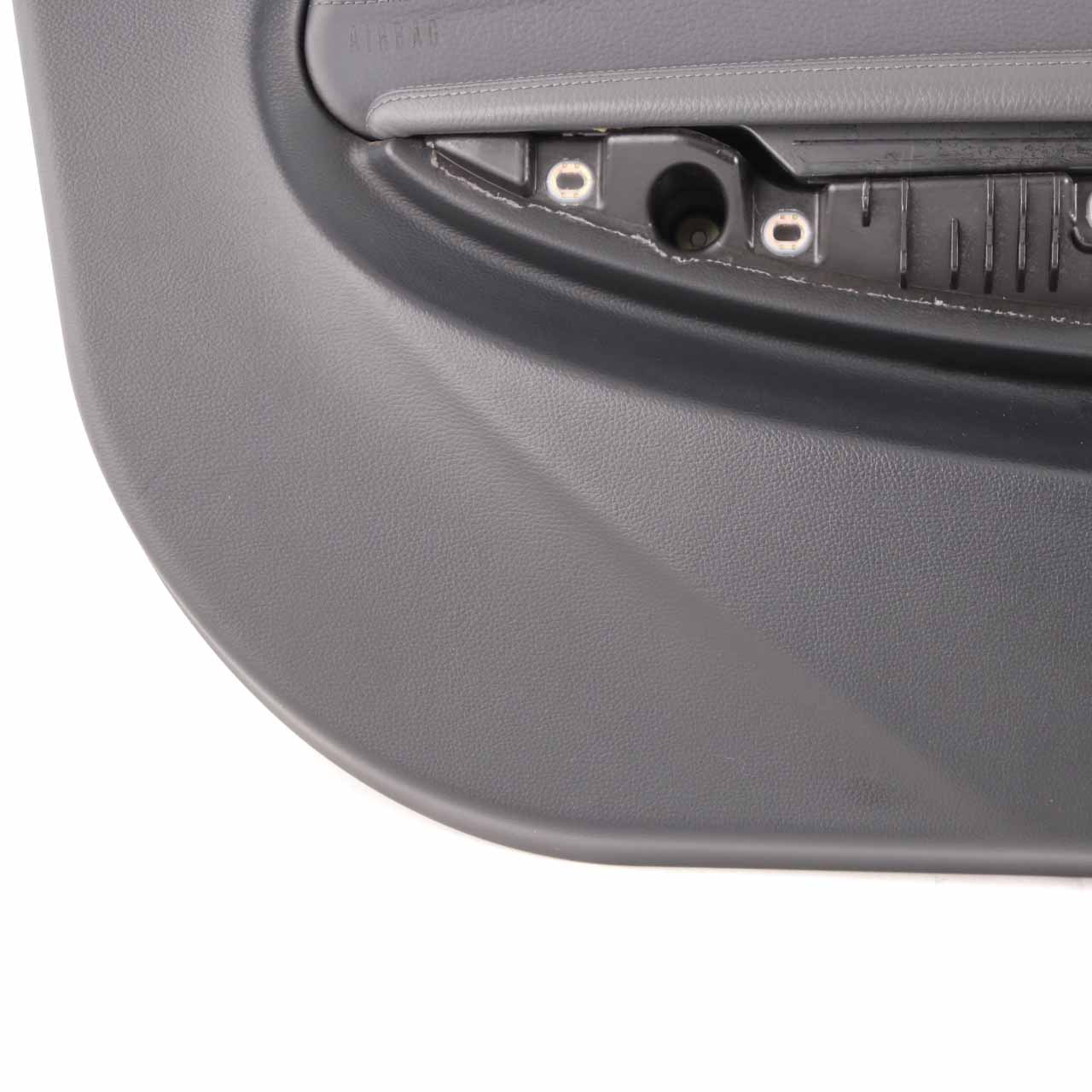 BMW E63 E64 Door Card Front Left N/S Door Lining Leather Trim Panel Black