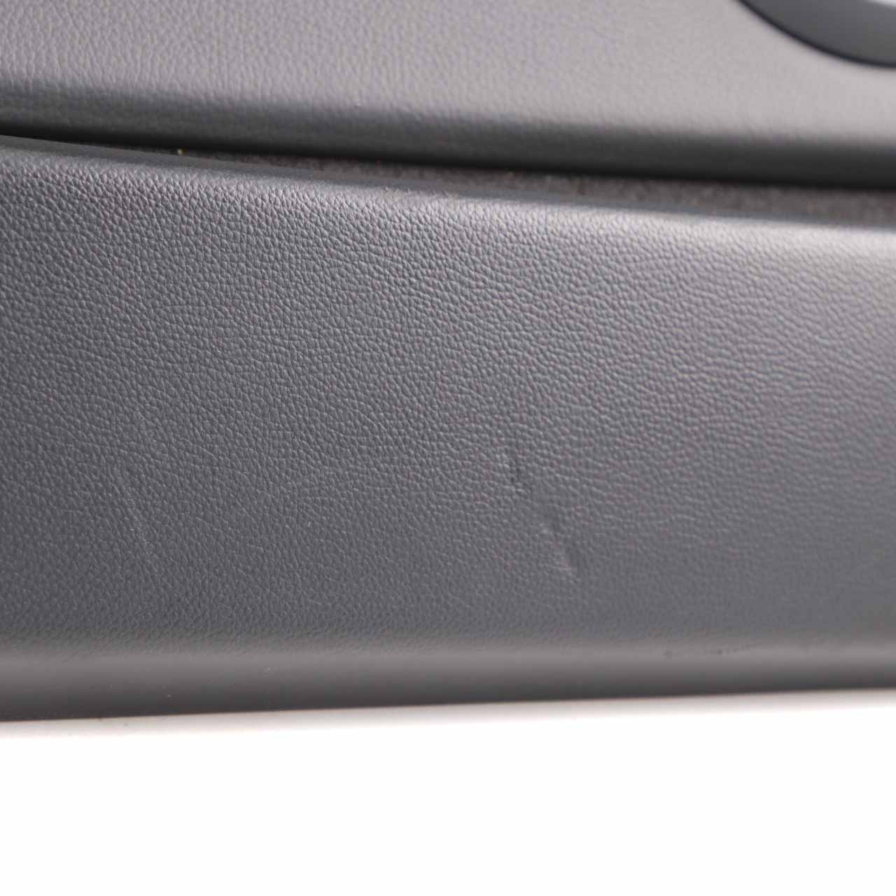 BMW E63 E64 Door Card Front Left N/S Door Lining Leather Trim Panel Black