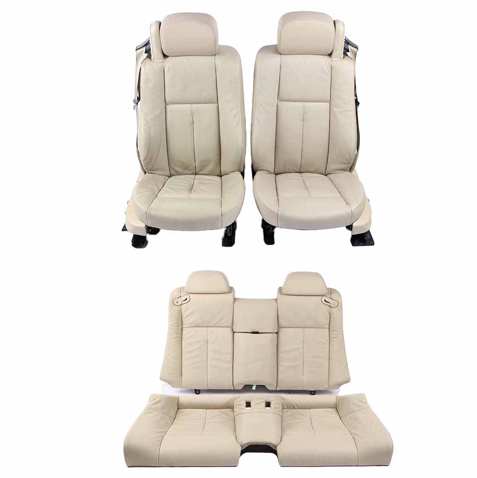 Leather Seats BMW E64 Convertible Cream-Beige Interior Front Rear Seat Memory