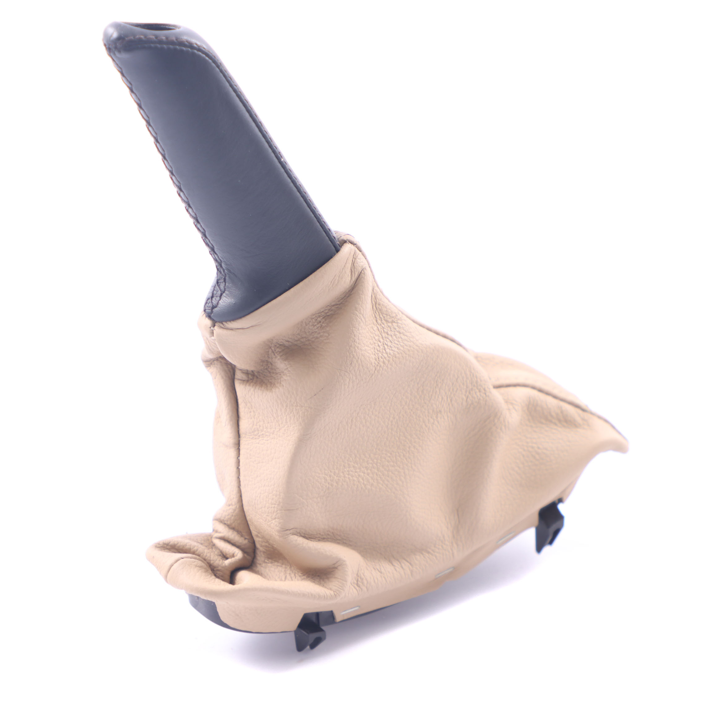 BMW E60 E61 Leather Handbreak Handle Lever Cover Beige 7121033