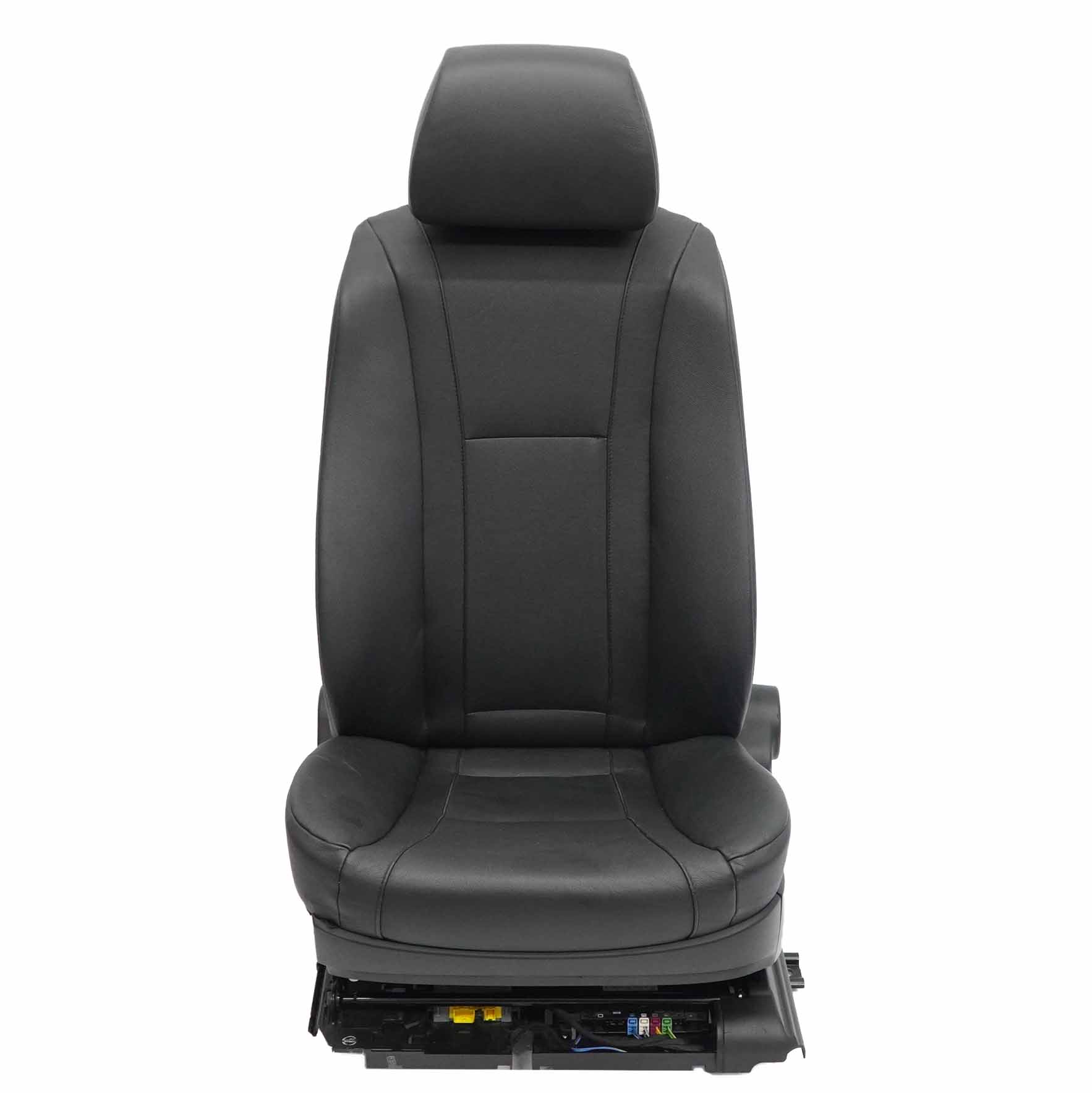 Front Seat BMW E65 Black Leather Nasca Left N/S Passenger's Side Memory