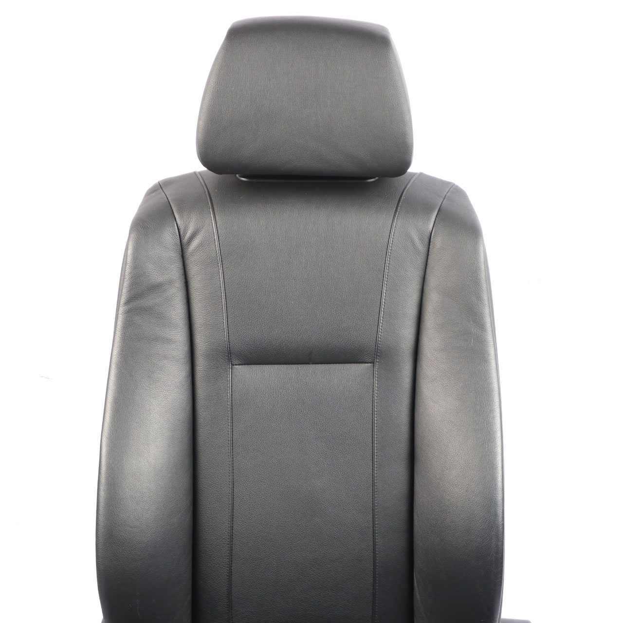 Front Seat BMW E65 Left N/S Black Leather Nasca Memory Interior