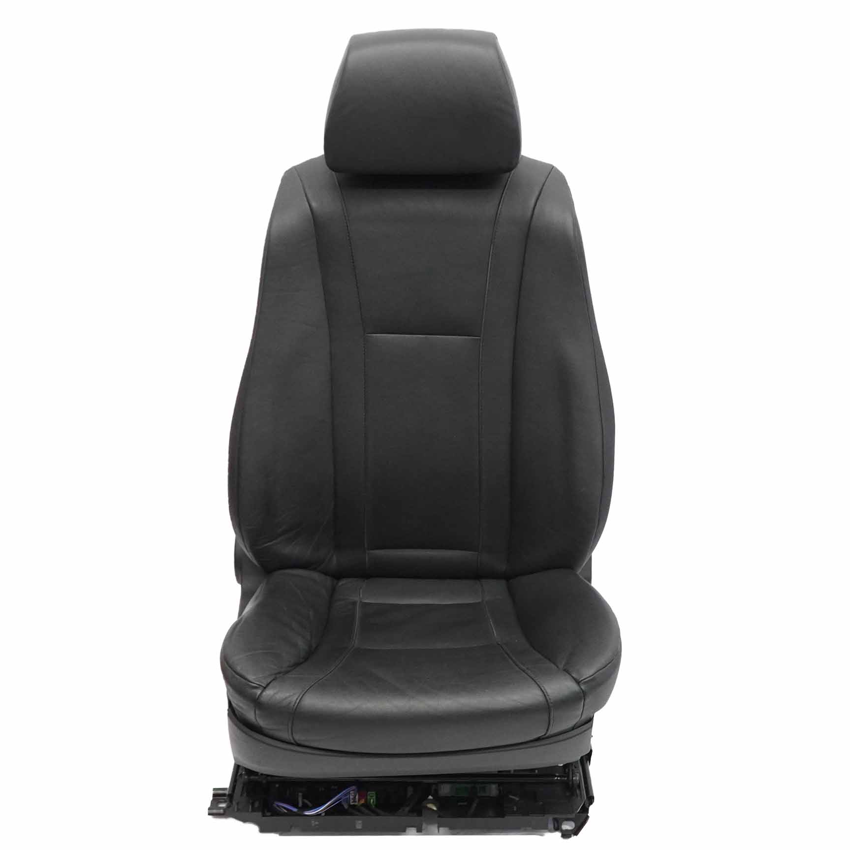 Front Seat BMW E65 Black Leather Nasca Right O/S Driver's Side Memory