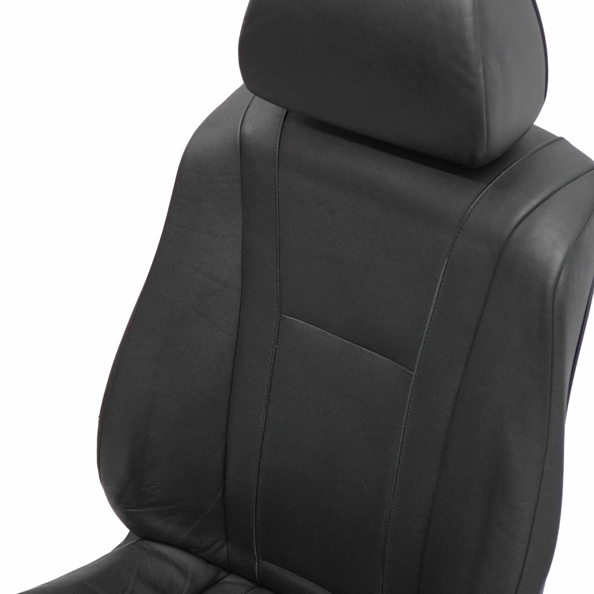 Front Seat BMW E65 Black Leather Nasca Right O/S Driver's Side Memory