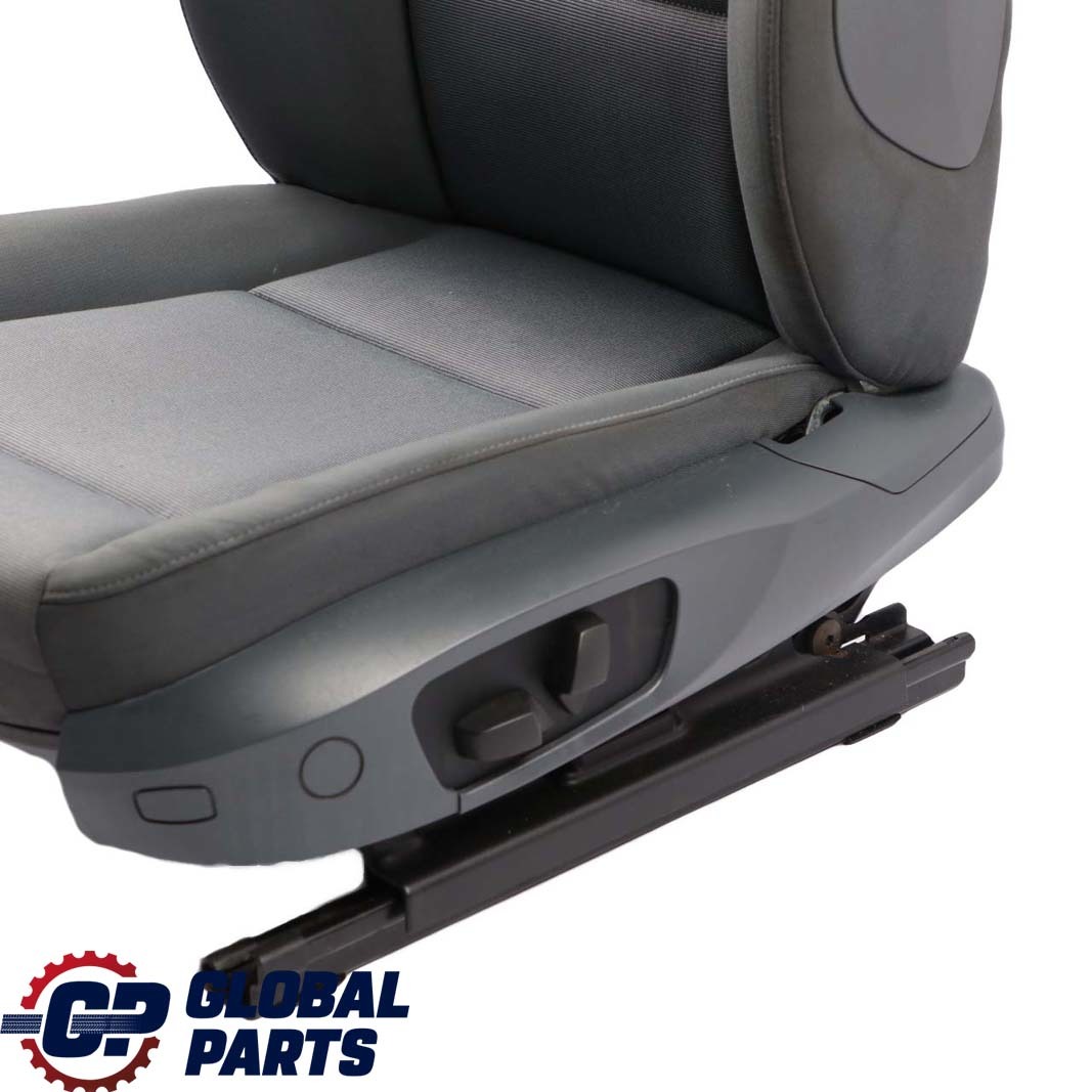 BMW E87 Fabric Front Left N/S Side Seat Cloth Alaskagrau Alaska Grey Memory