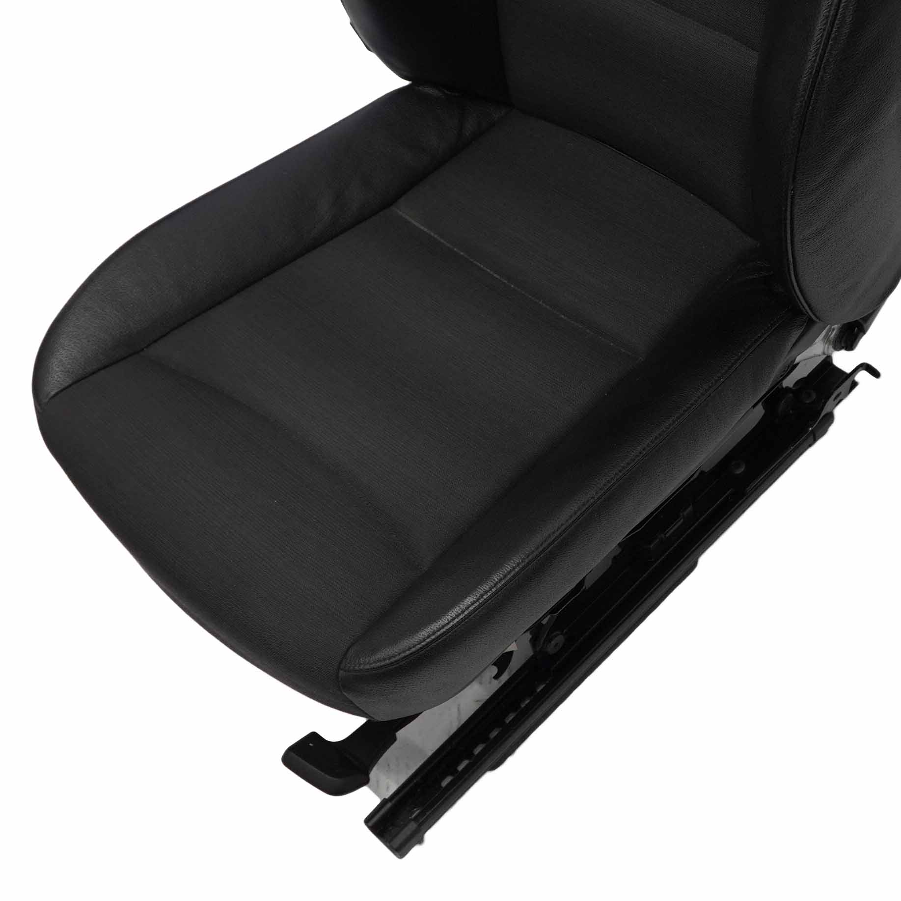 Front Seat BMW E90 E91 Black Leather / Cloth Citrus Interior Right O/S