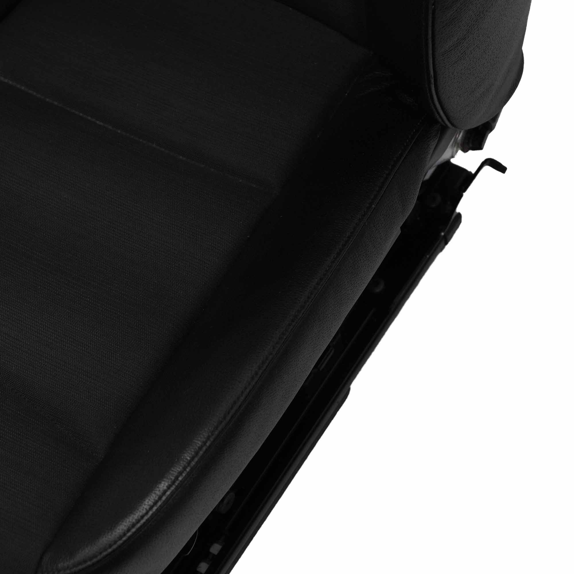 Front Seat BMW E90 E91 Black Leather / Cloth Citrus Interior Right O/S