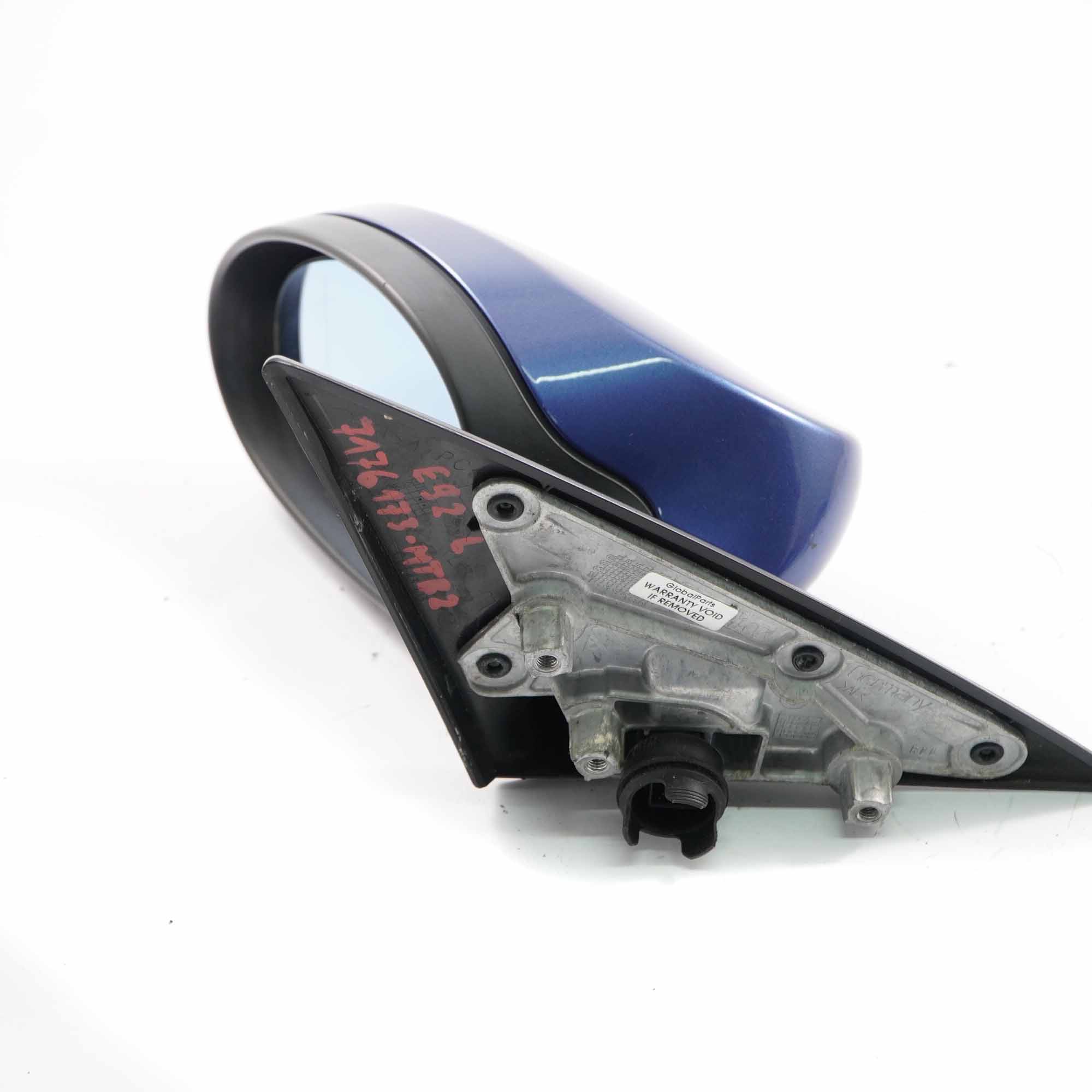 Wing Mirror Door BMW E92 E93 Left Outside N/S Montegoblau Metallic Blue A51