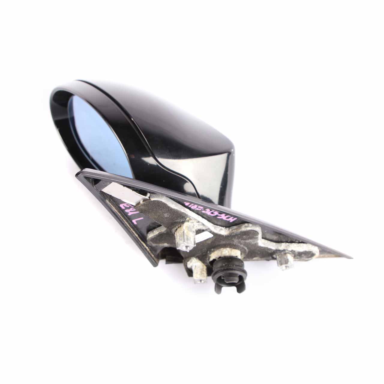 Wing Mirror Door BMW E81 E82 M Sport Power Fold Left N/S Schwarz 2 Black 668