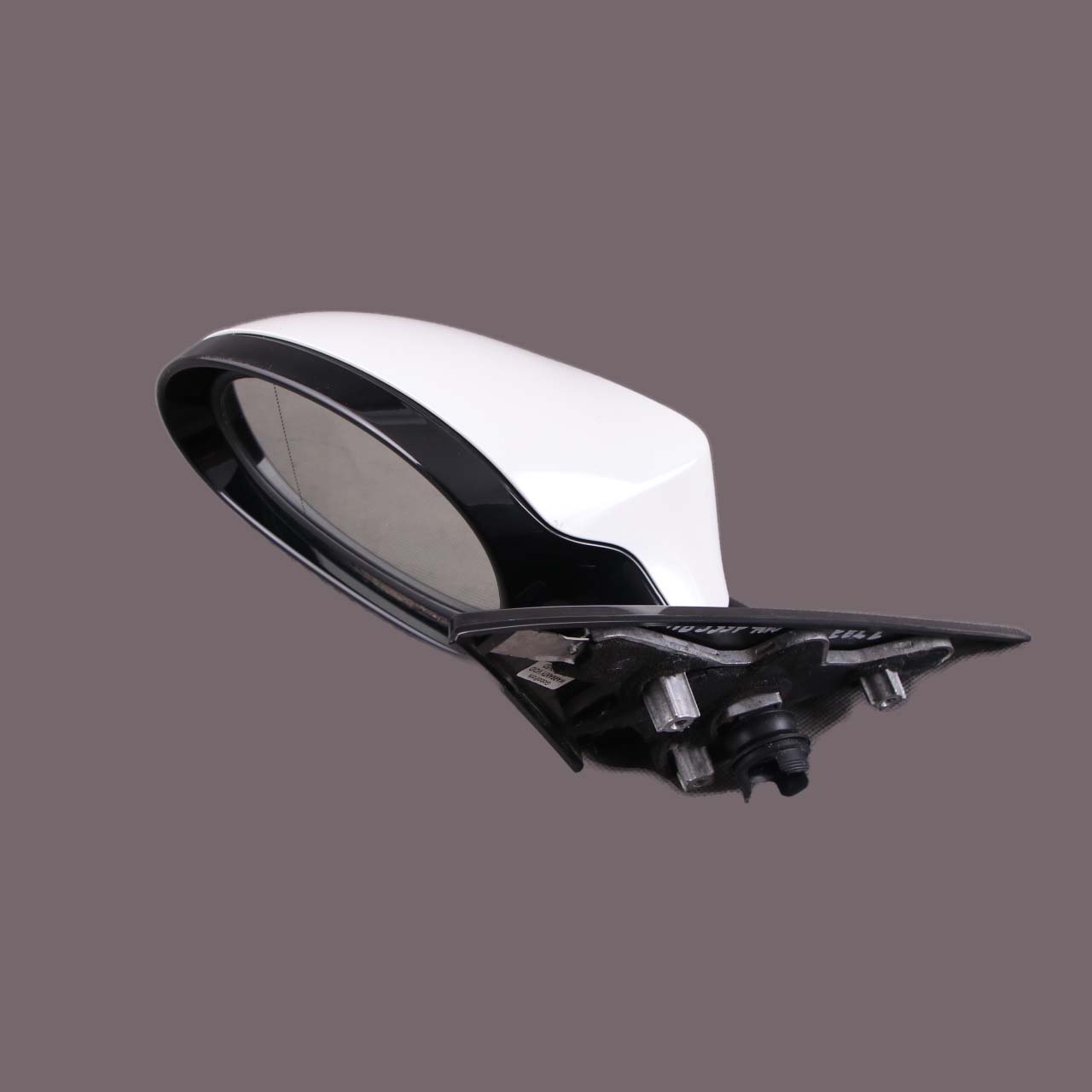 Door Wing Mirror BMW E81 E82 M Sport Auto Dip Left N/S Alpinweiss Alpine White 