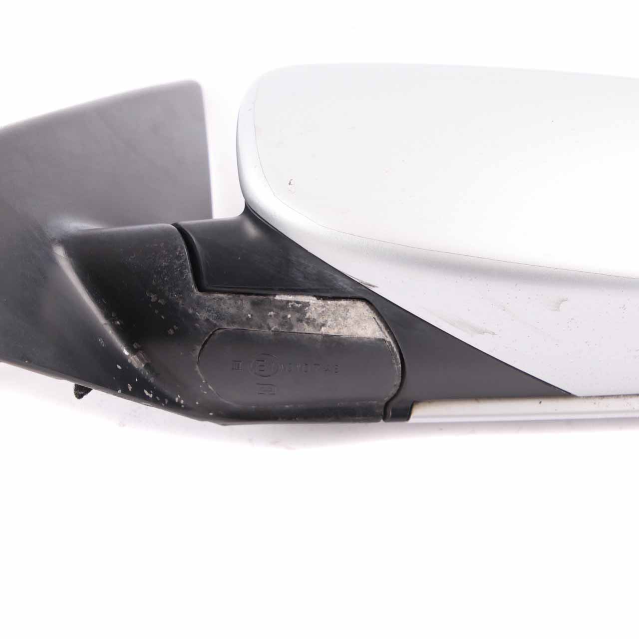 BMW 6 Series E63 E64 Heated Left Wing Mirror N/S Titansilber Metallic Silver