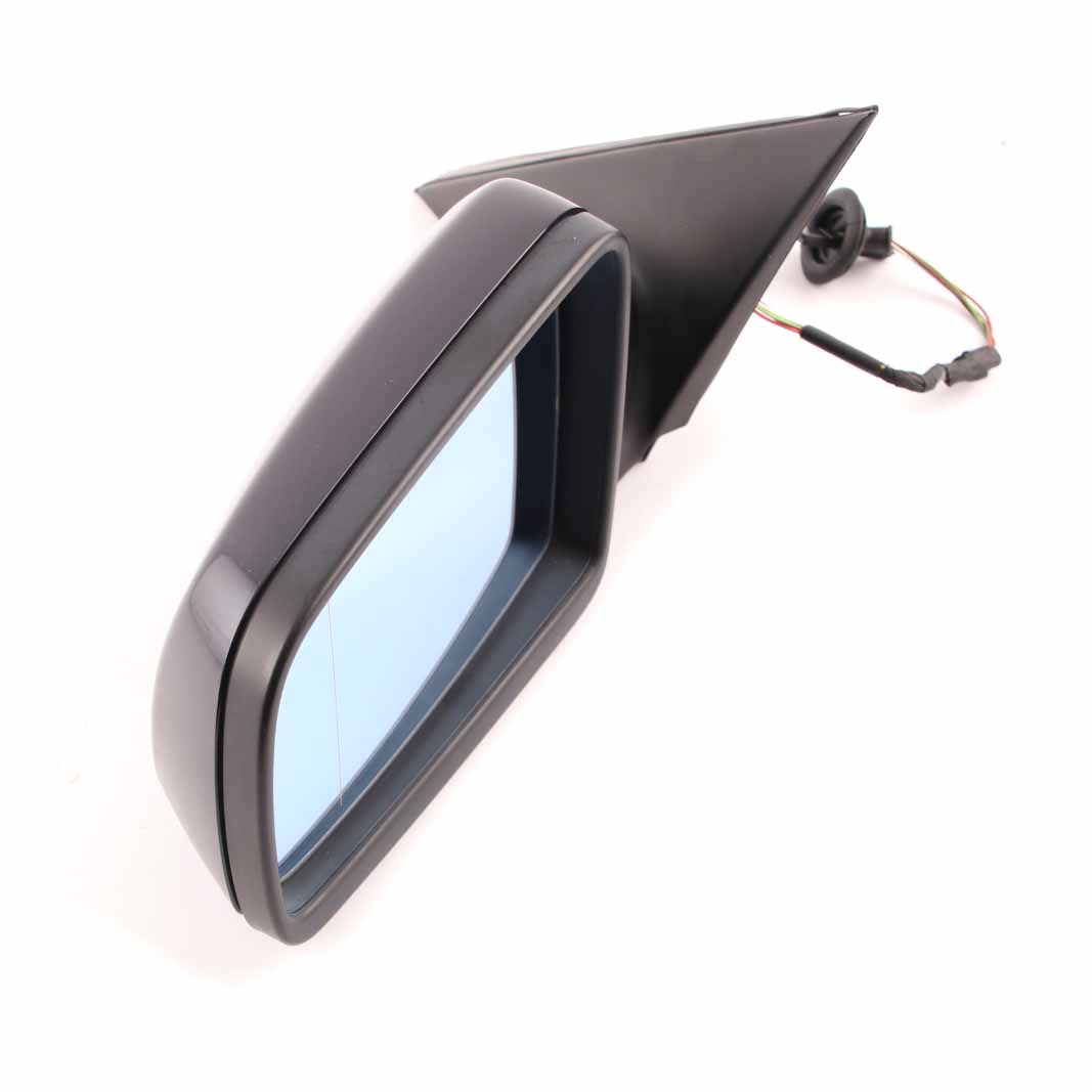 Wing Mirror BMW E60 E61 LCI Heated Left N/S Carbonschwarz Carbon Black