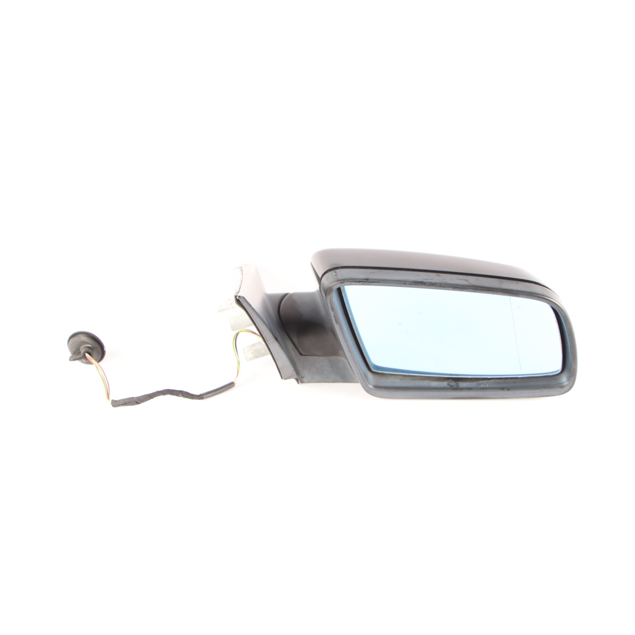 Wing Mirror BMW E60 E61 LCI Heated Right Door O/S Black Sapphire Metallic 475