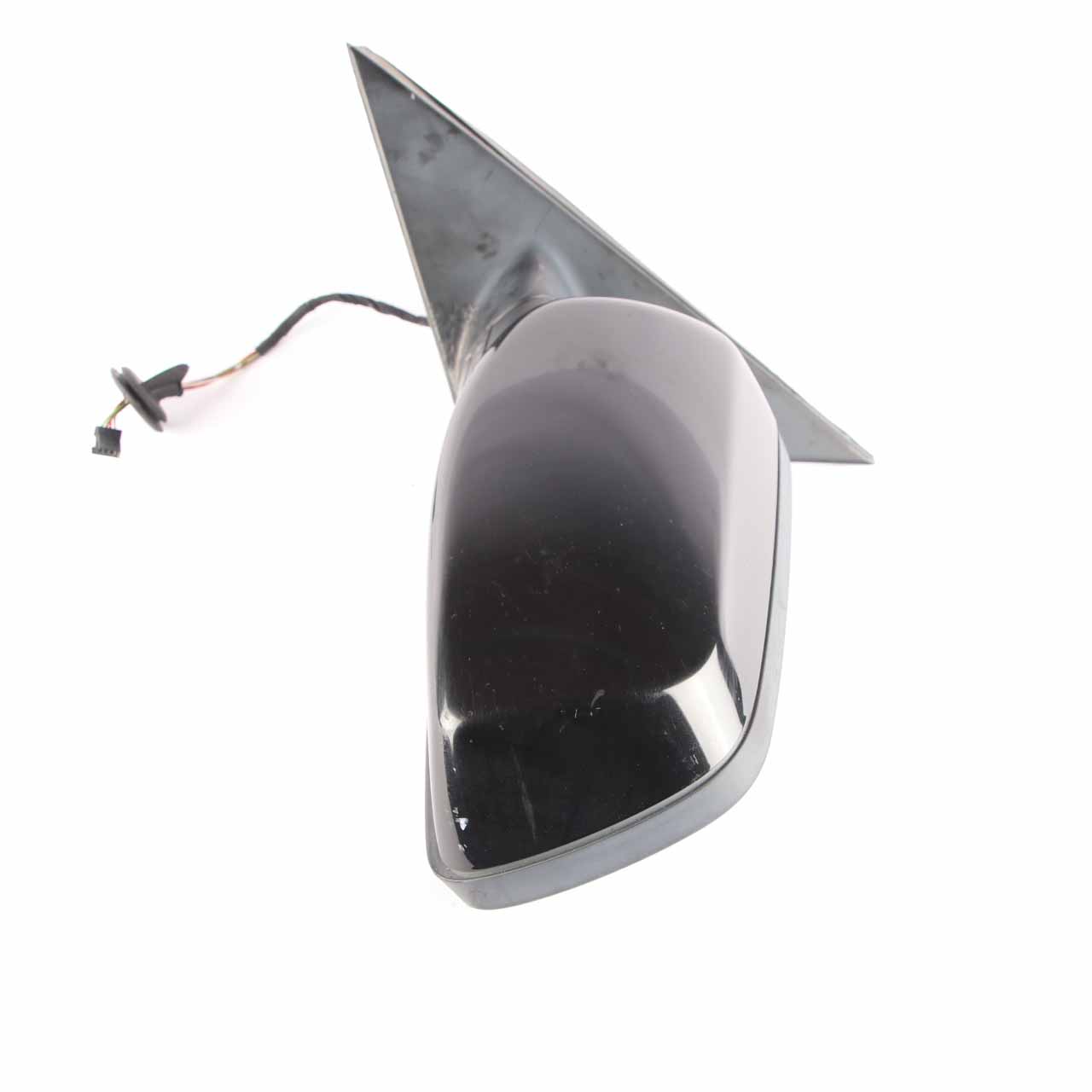 Wing Mirror BMW E60 E61 LCI 1 Heated Left N/S Black Sapphire Metallic 475