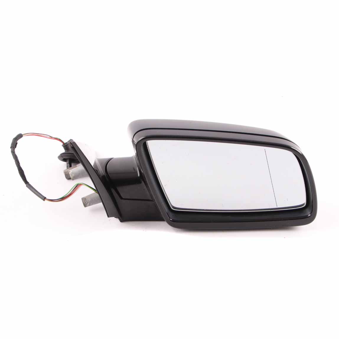 Wing Mirror BMW E60 E61 LCI M Sport Right O/S High Gloss Carbonschwarz 7189634