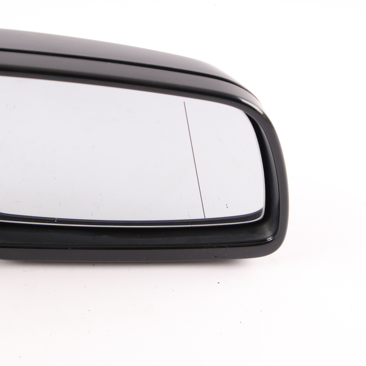 Wing Mirror BMW E60 E61 LCI M Sport Right O/S High Gloss Carbonschwarz 7189634