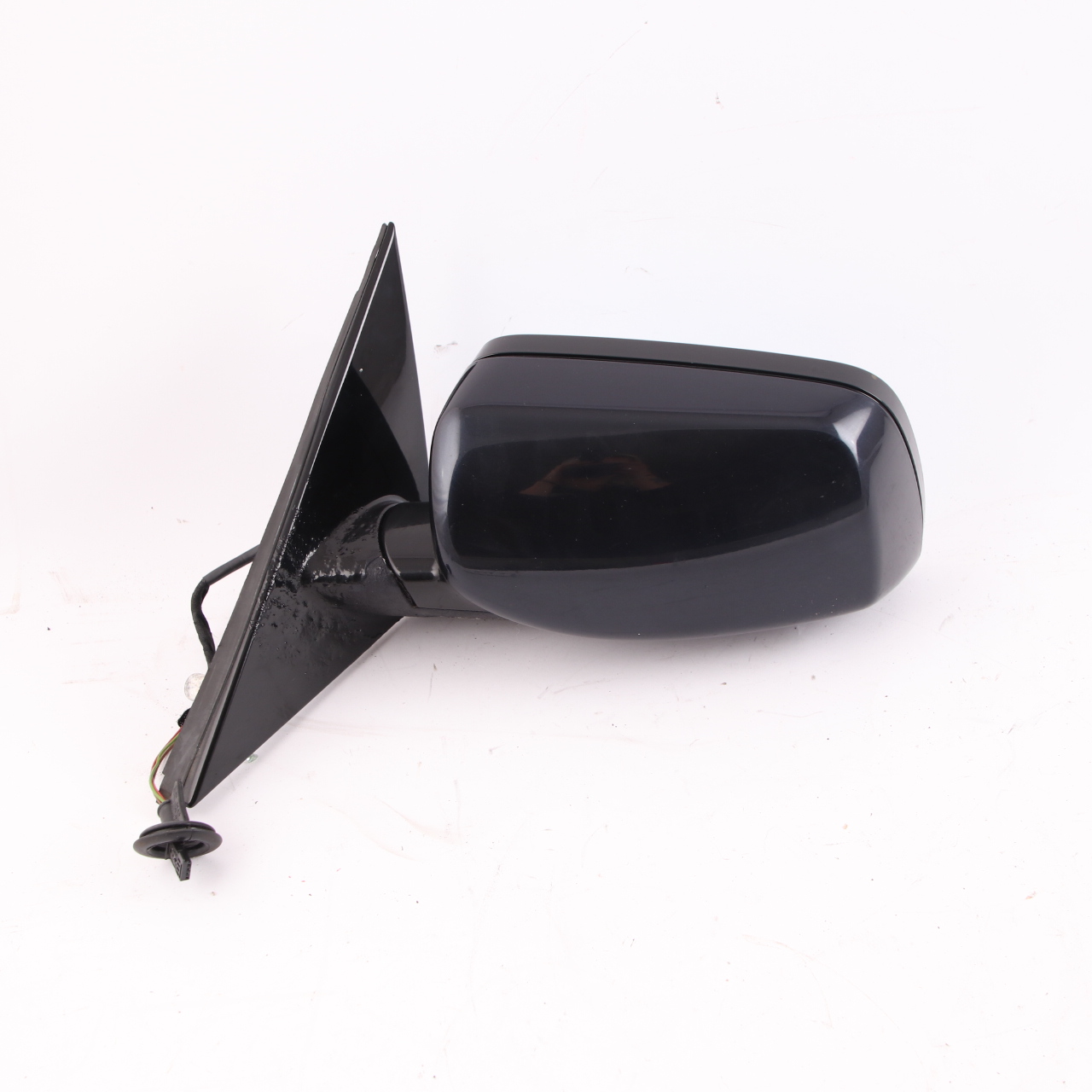 Door Wing Mirror BMW E60 E61 LCI M Sport Left N/S High Gloss Carbon Black 416