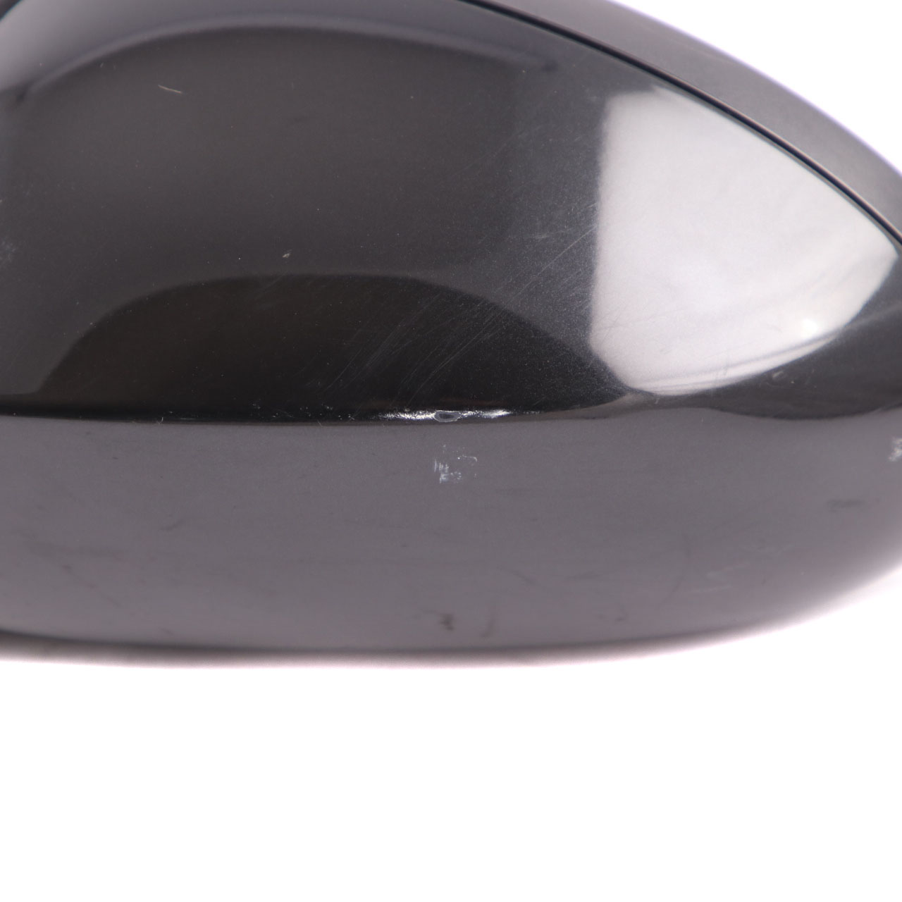 BMW 1 Series 3 E87 Left Heated Wing Mirror N/S Black Sapphire Metallic 475